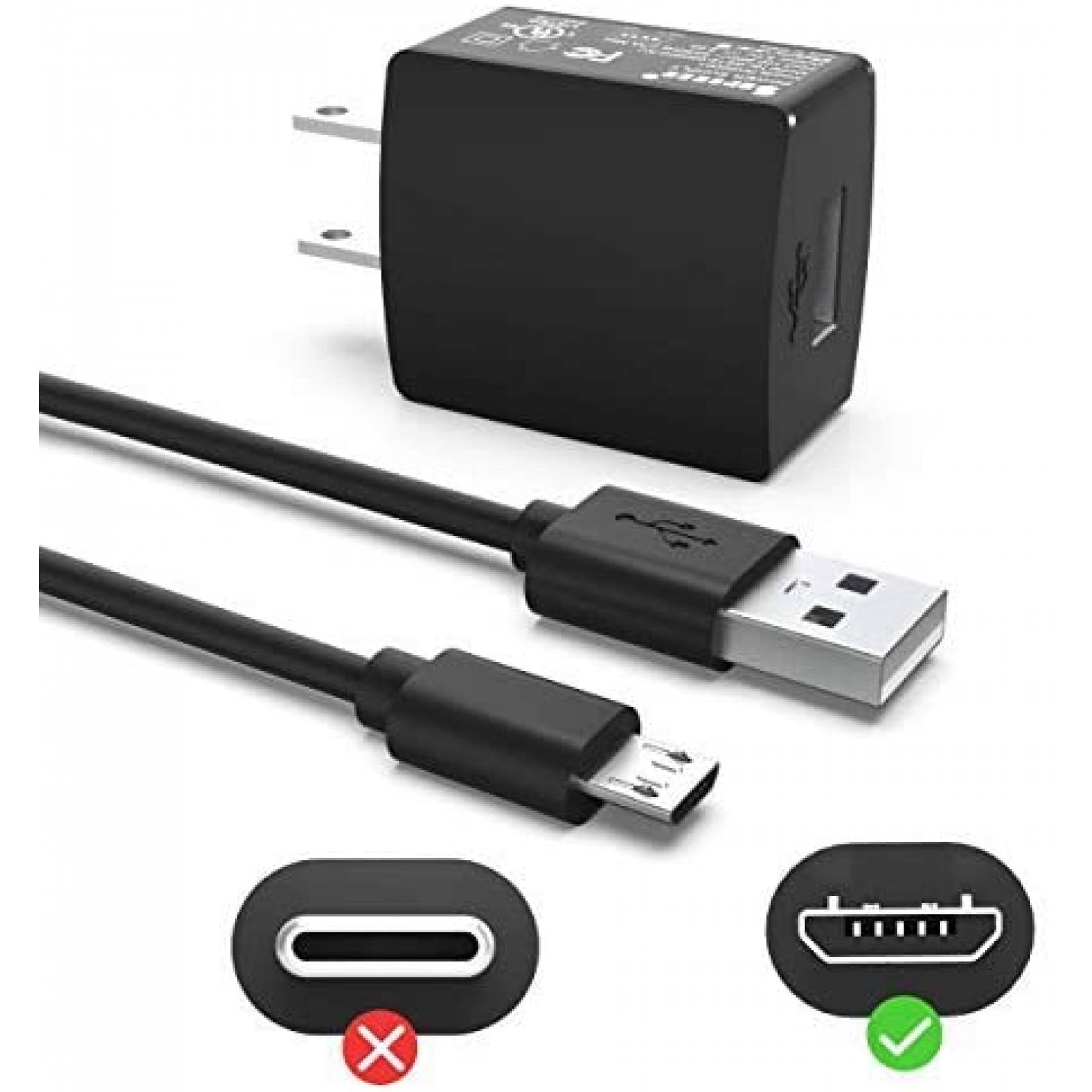 Cargador Universal Superer para Galaxy Tab A 10W -Negro