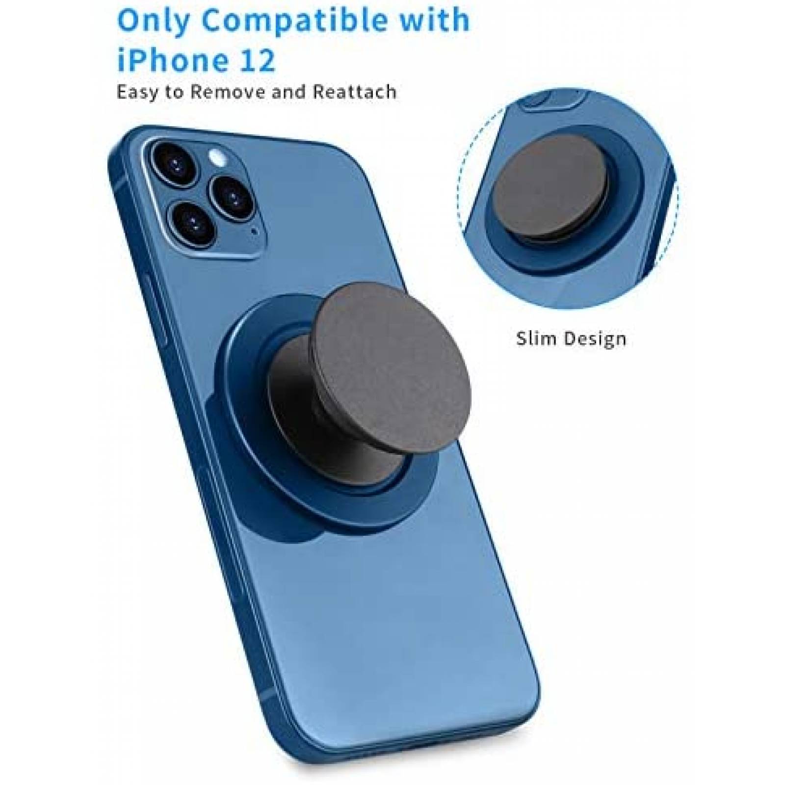 Soporte de anillo para telefono enGMOLPHY Base magnetica