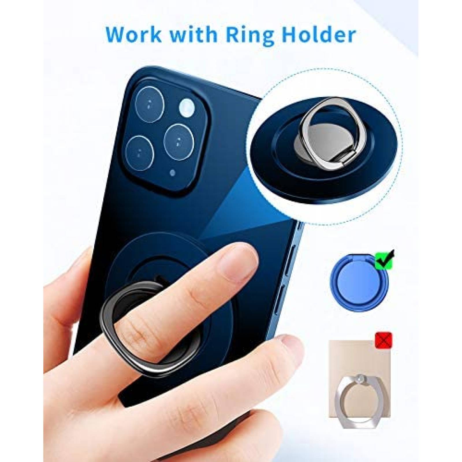 Soporte de anillo para telefono enGMOLPHY Base magnetica