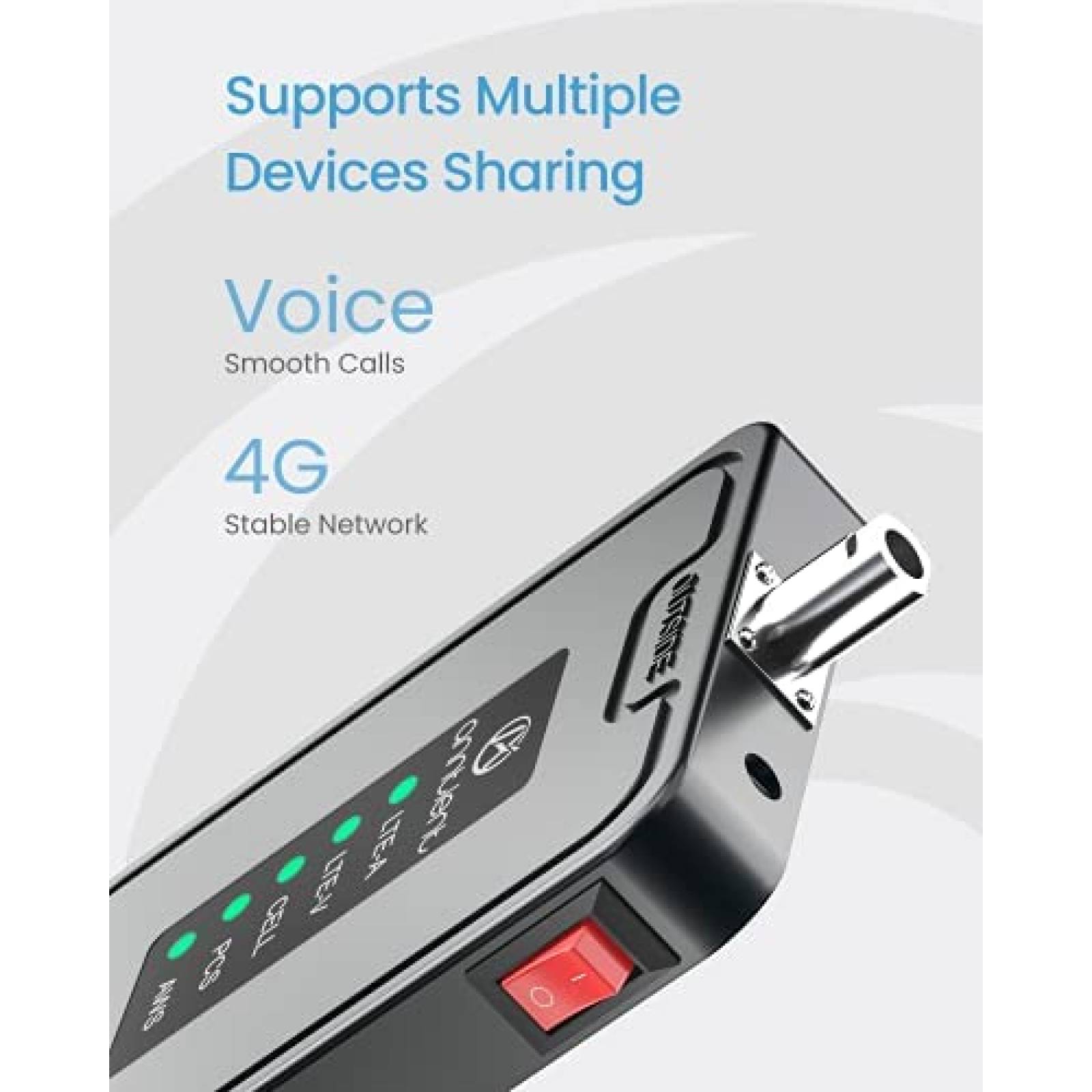 Booster Señal Celular A ANNTLENT PAra Carro Compatible 4G