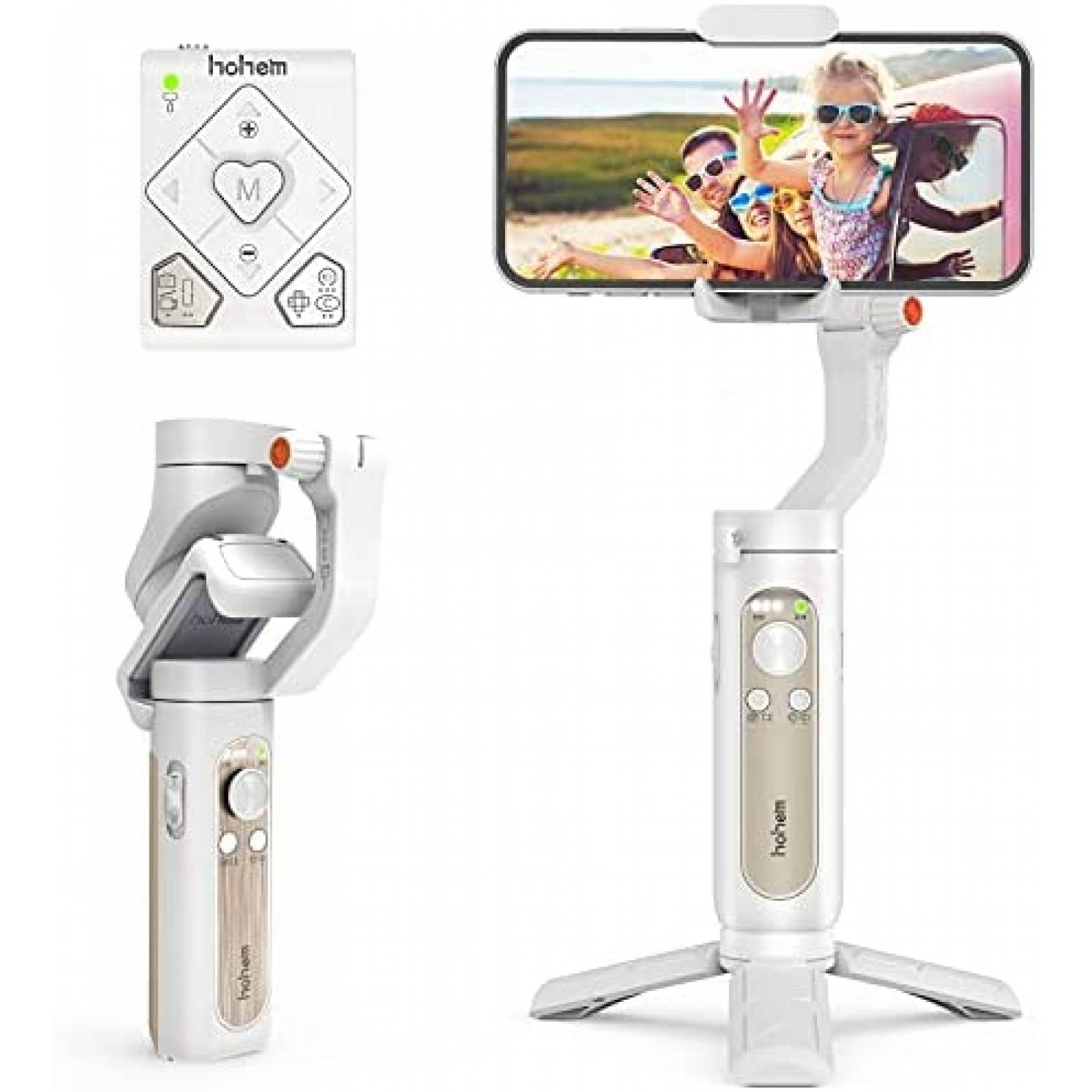 Soporte smartphone hohem iSteady X2 -White Estabilizador