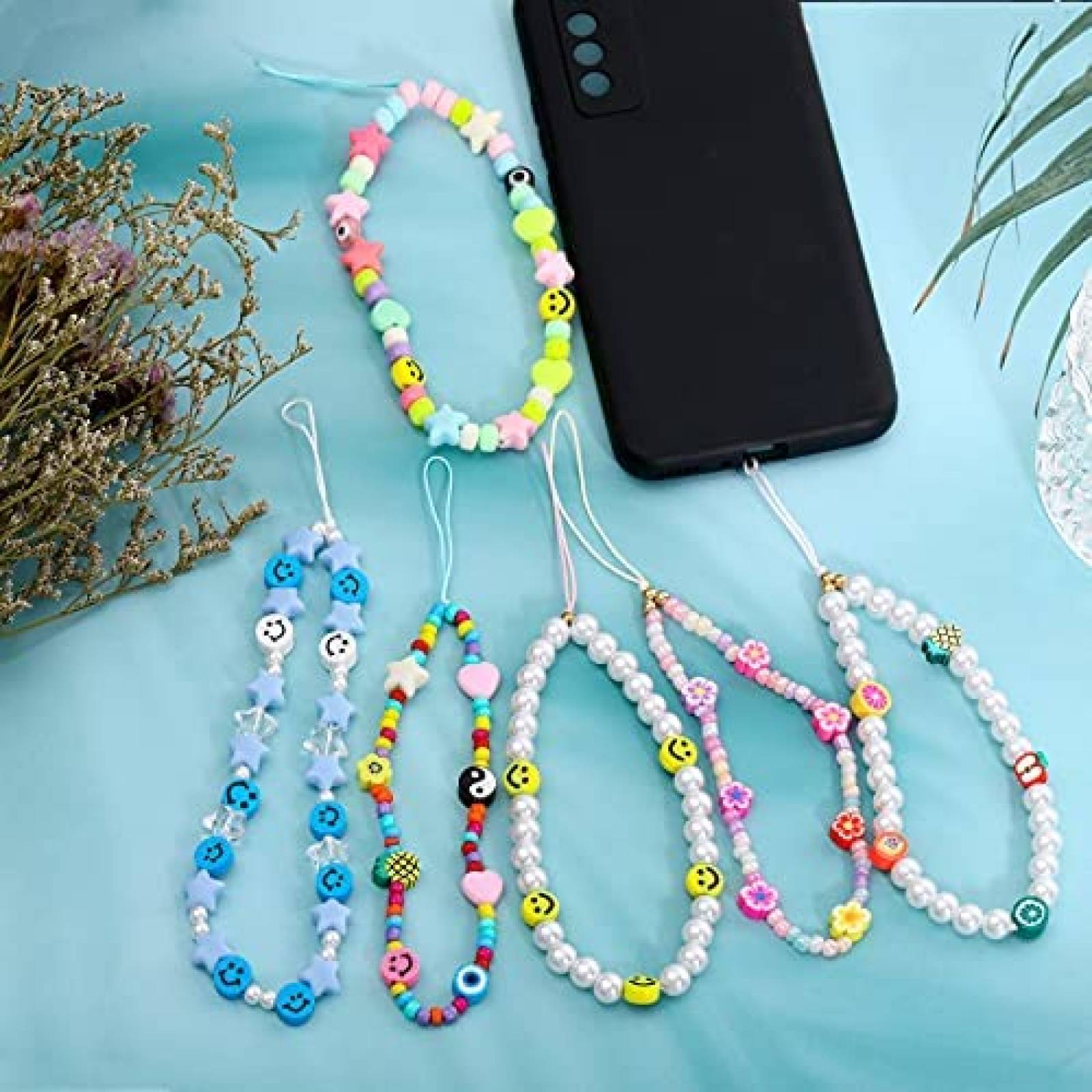 Correas de Decoracion Honsny 3pzas para Celular -Multicolor