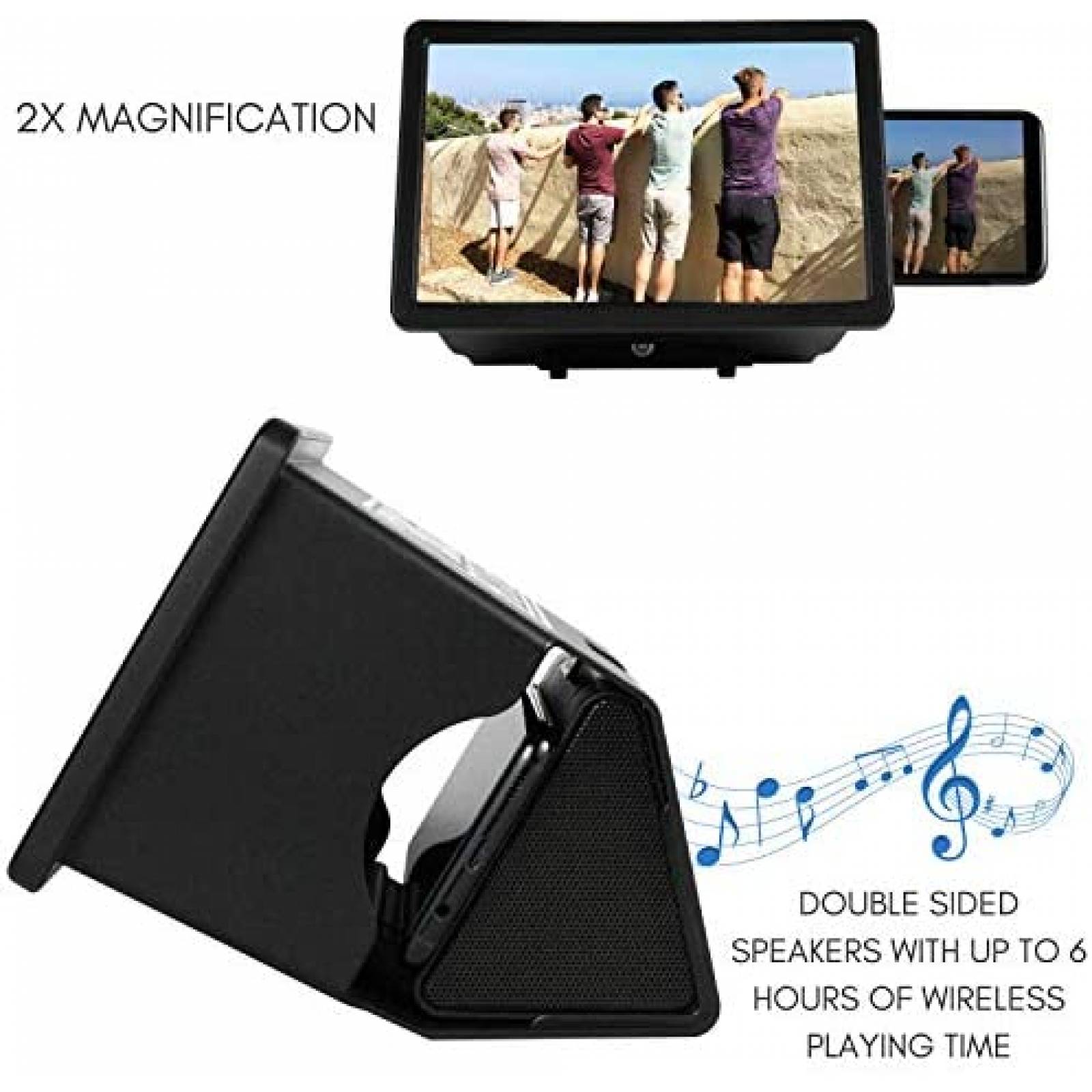 Amplificador de Pantalla para Celular The Big Picture -Negro