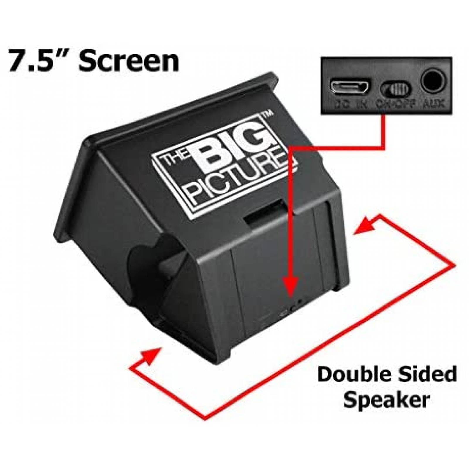 Amplificador de Pantalla para Celular The Big Picture -Negro