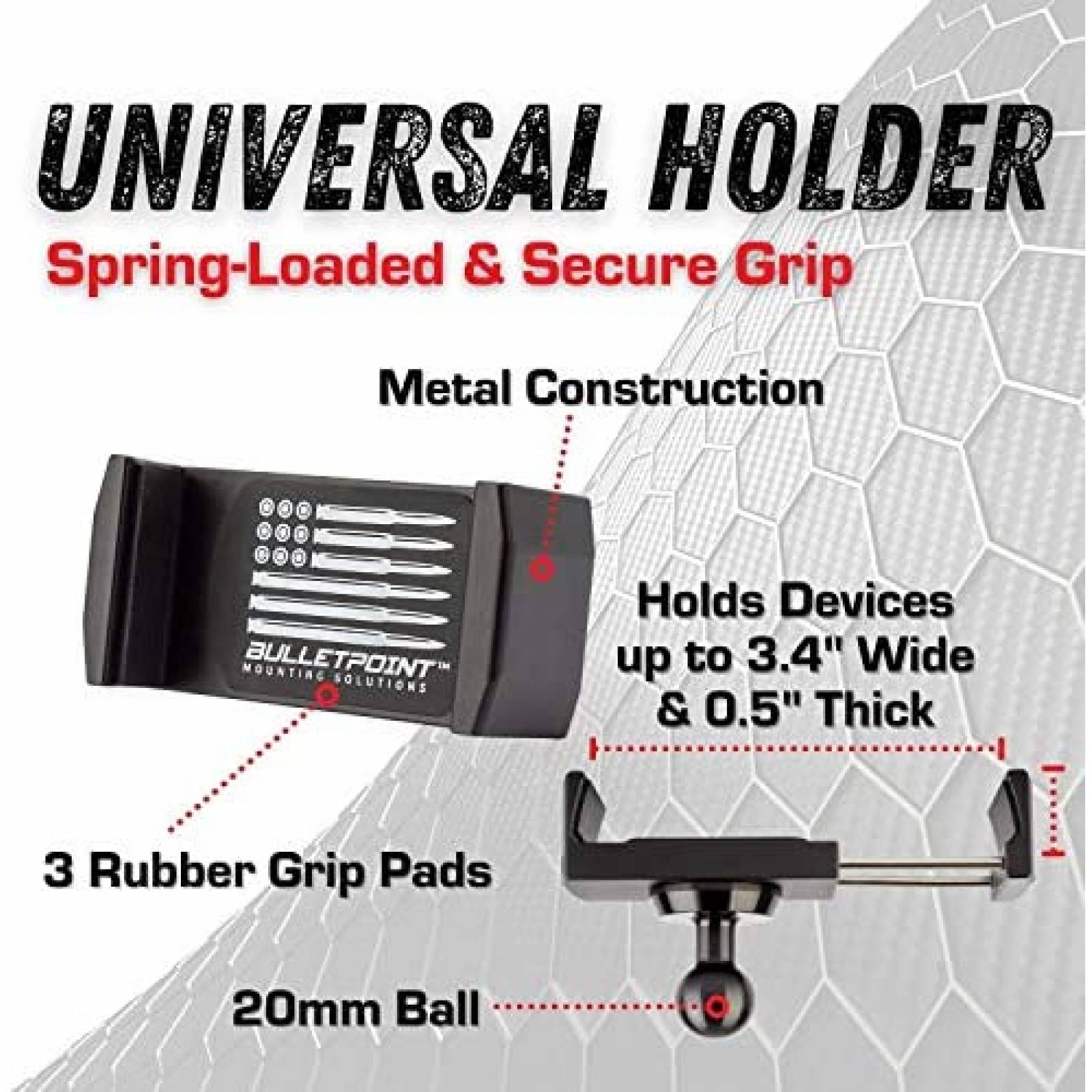 Sujetador Bulletpoint Mounting Solutions para Celular