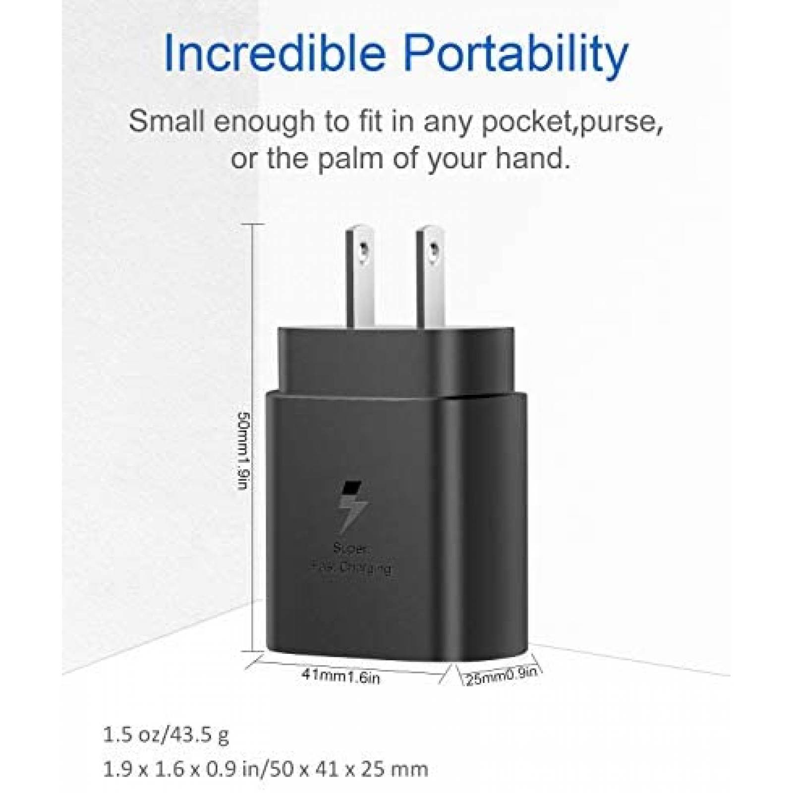 Cargador smartphone Novobit EP-TA800 Carga rapida Tipo C