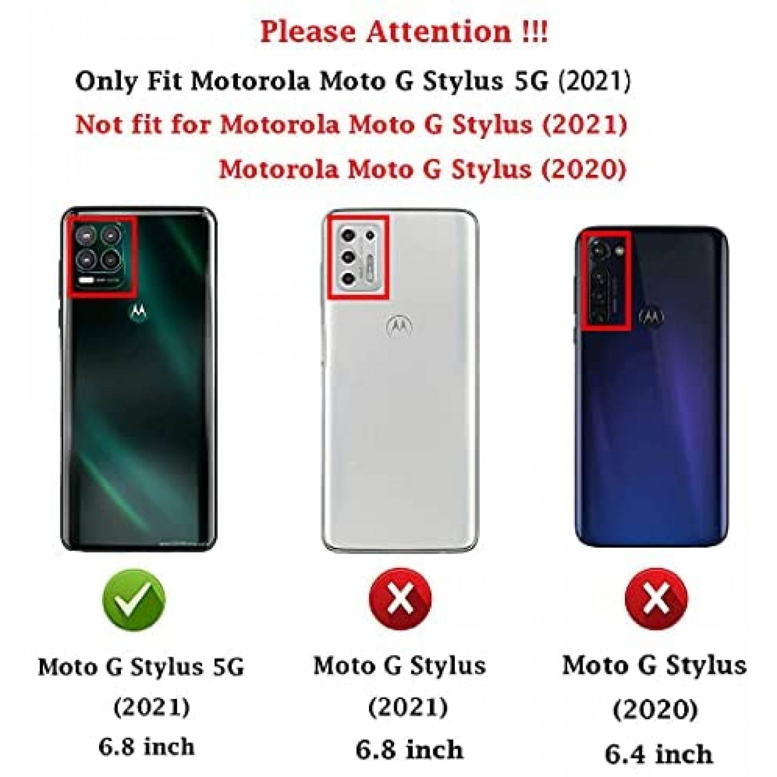 Funda Jeylly Compatible Con Moto G Stylus 5G -Morado