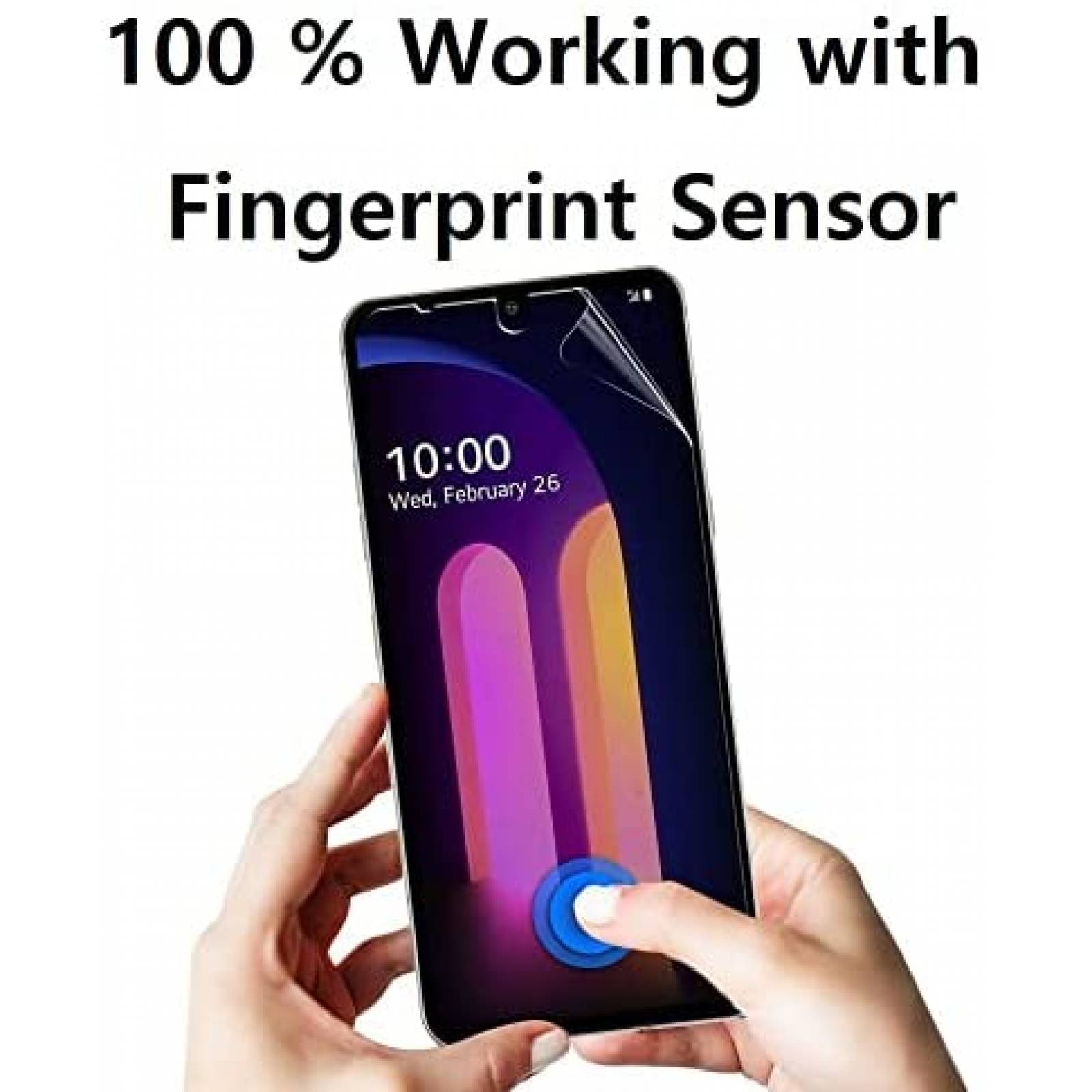 Pack portector+camara LG V60 Last Perfect Protetion x8