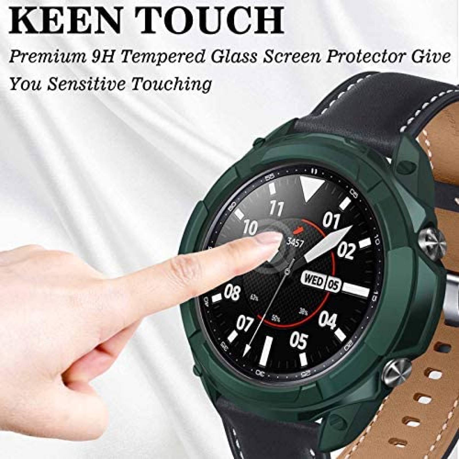 Accesorios de funda Kakurookie para Samsung Galaxy Watch 3