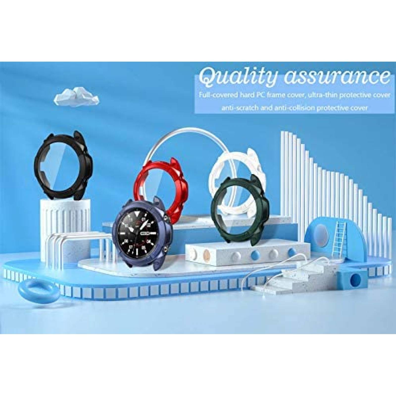 Accesorios de funda Kakurookie para Samsung Galaxy Watch 3