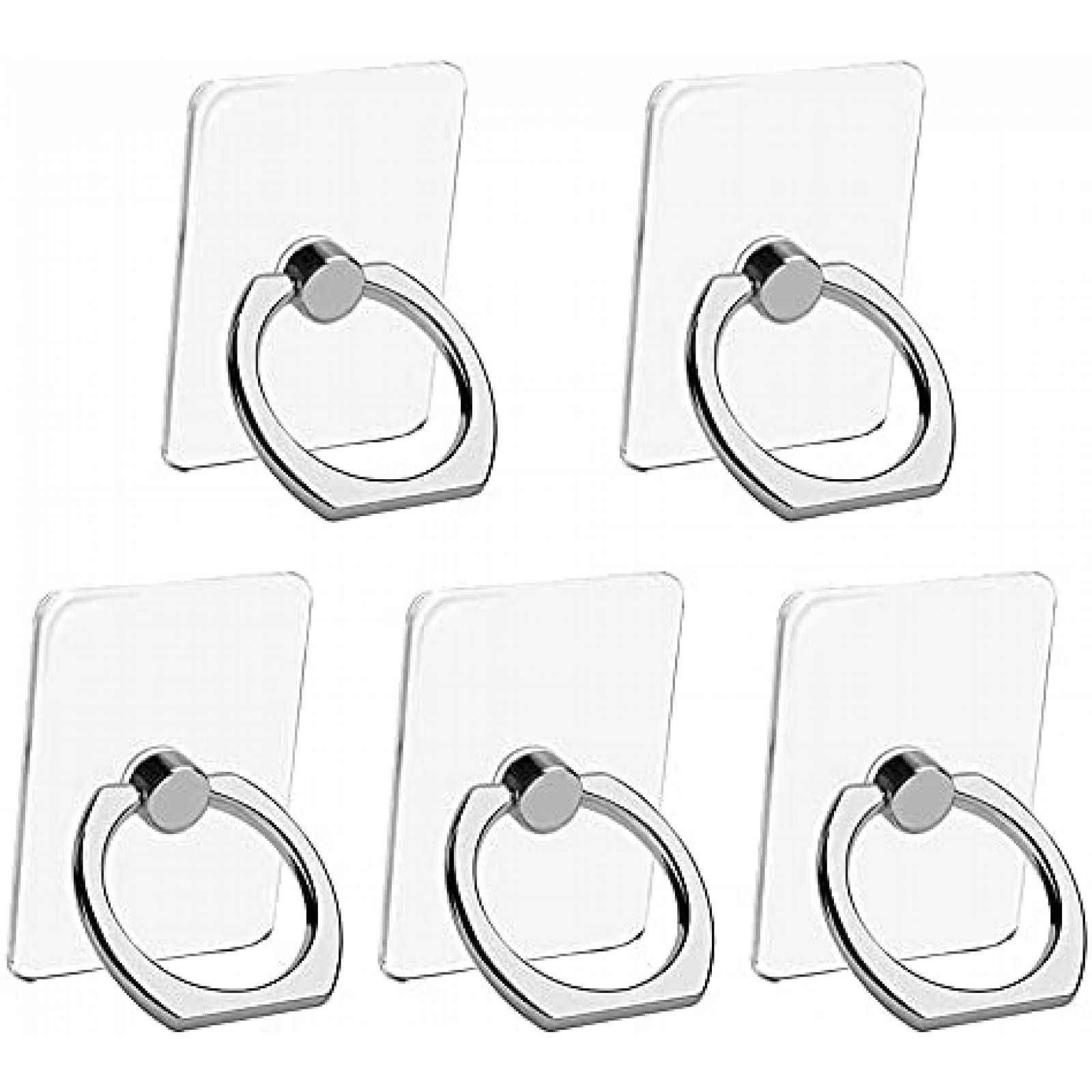 Pack agarradera para telefono VOVIGGOL x5 -Transparente
