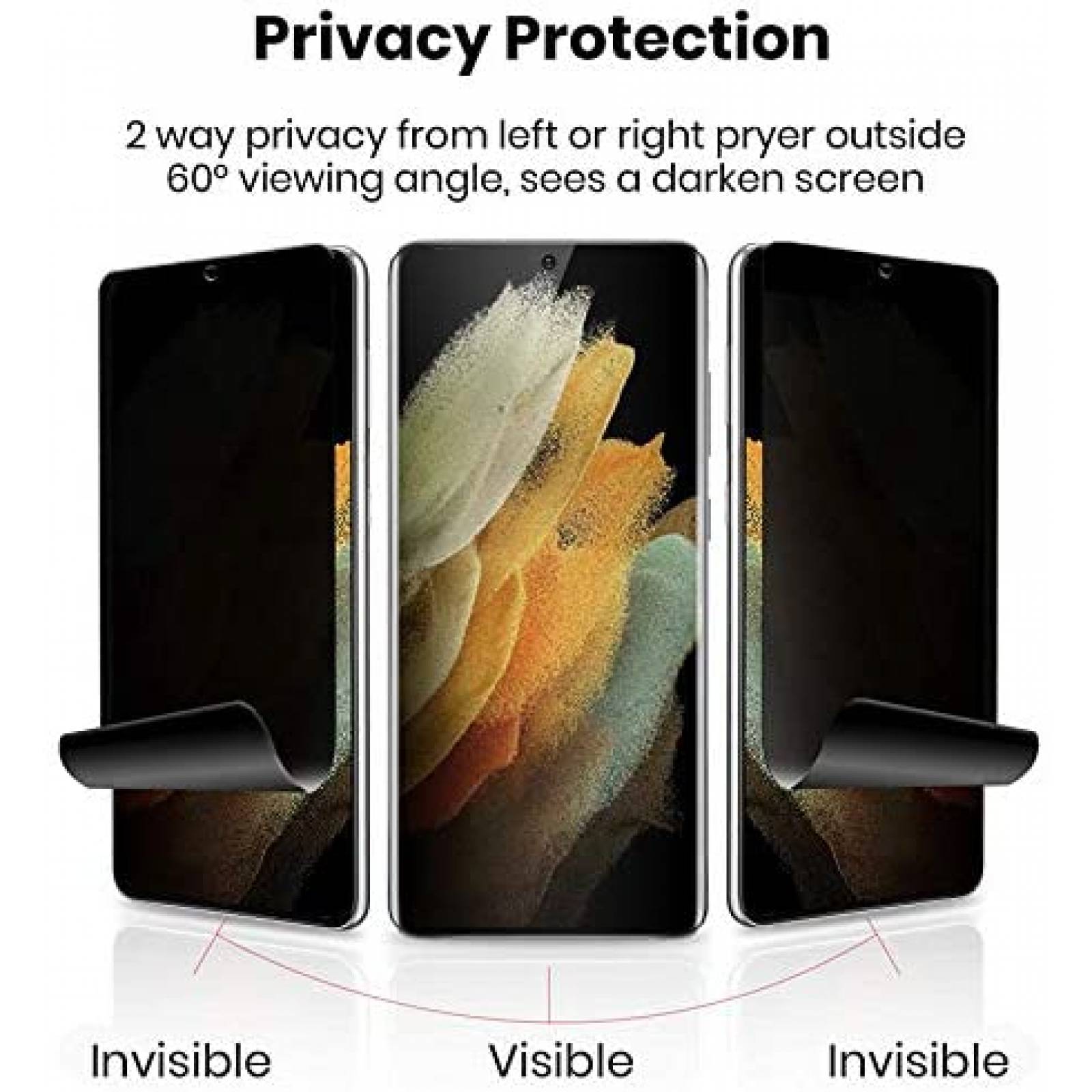 Protector para Galaxy S21 Laflit de privacidad 6.8