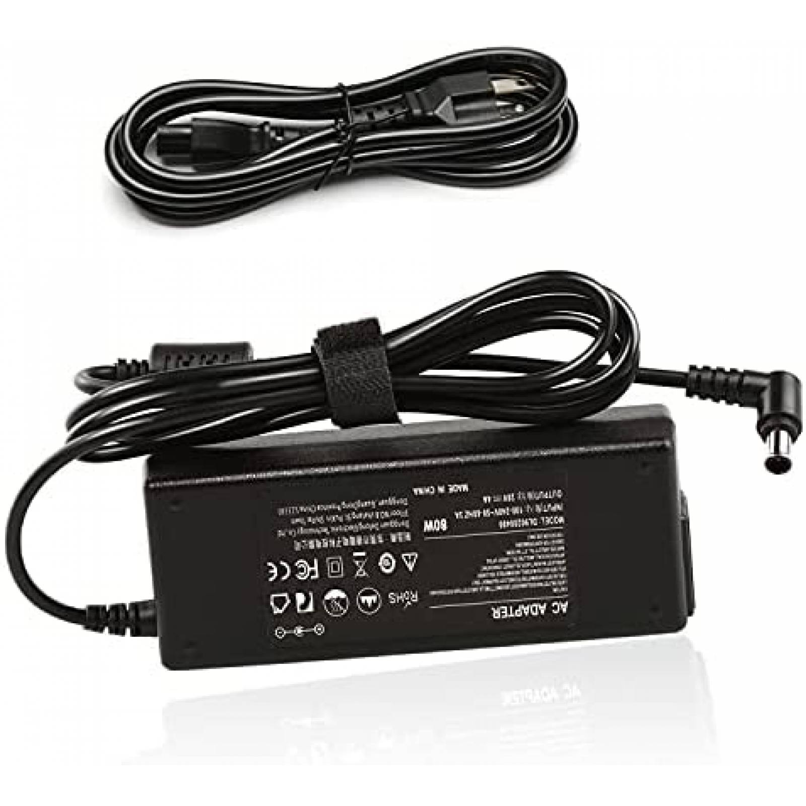 Cargador AISENBO 20V 4A para Monitor LG 19'' a 27'' -Negro