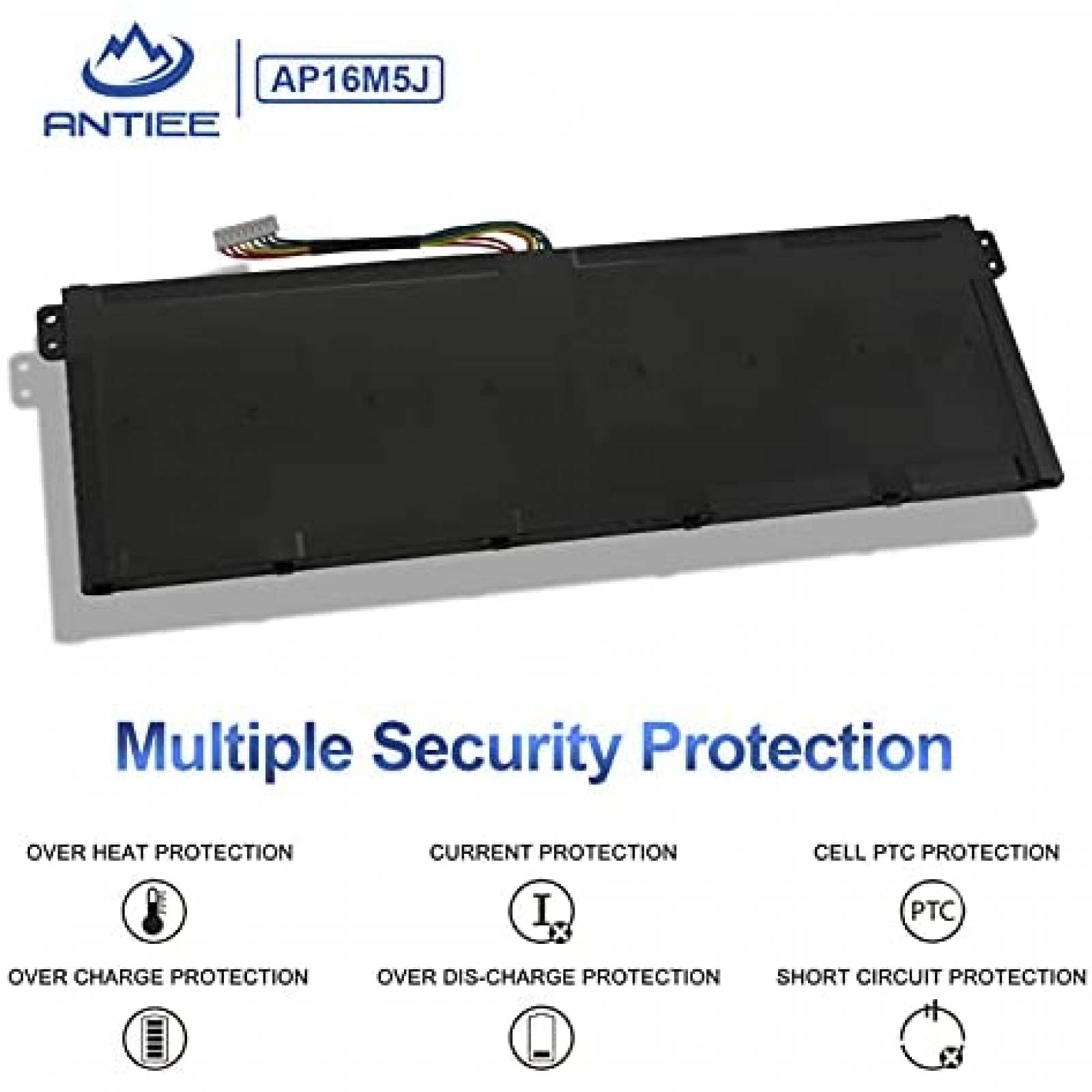 Bateria para ordenador ANTIEE AP16M5J portatil Acer Aspire
