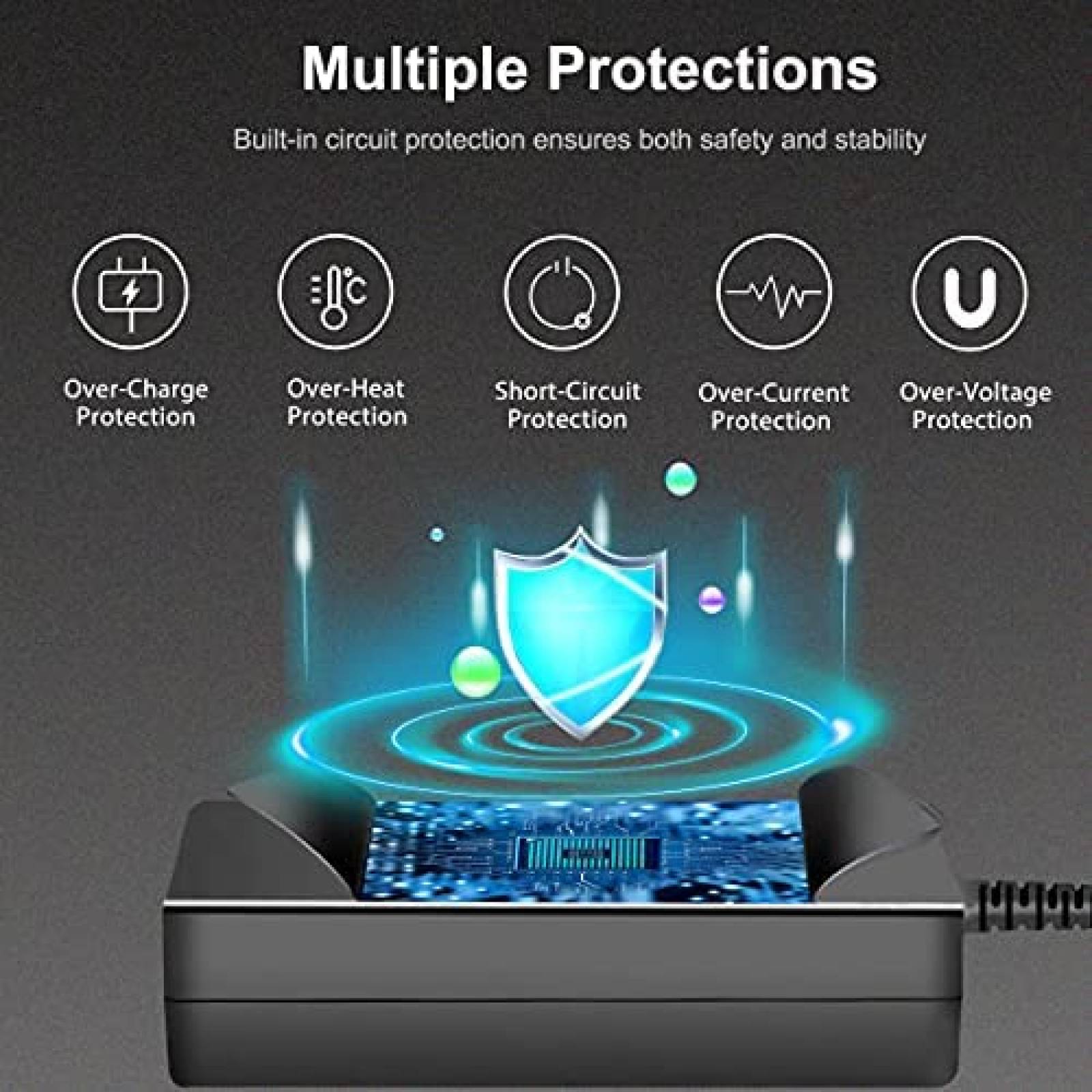 Cargador Laptop DONGNI DL65190342 65W Compatible Bluetooth