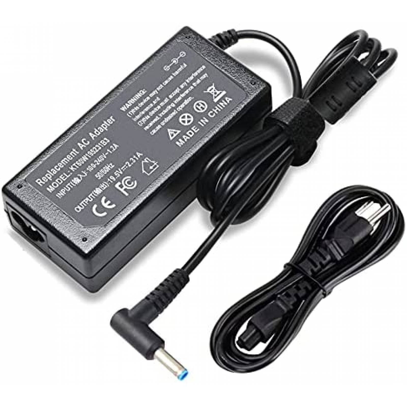 Cargador DMKAOLLK Para Laptop 19.5V 2.31A 45W -Negro