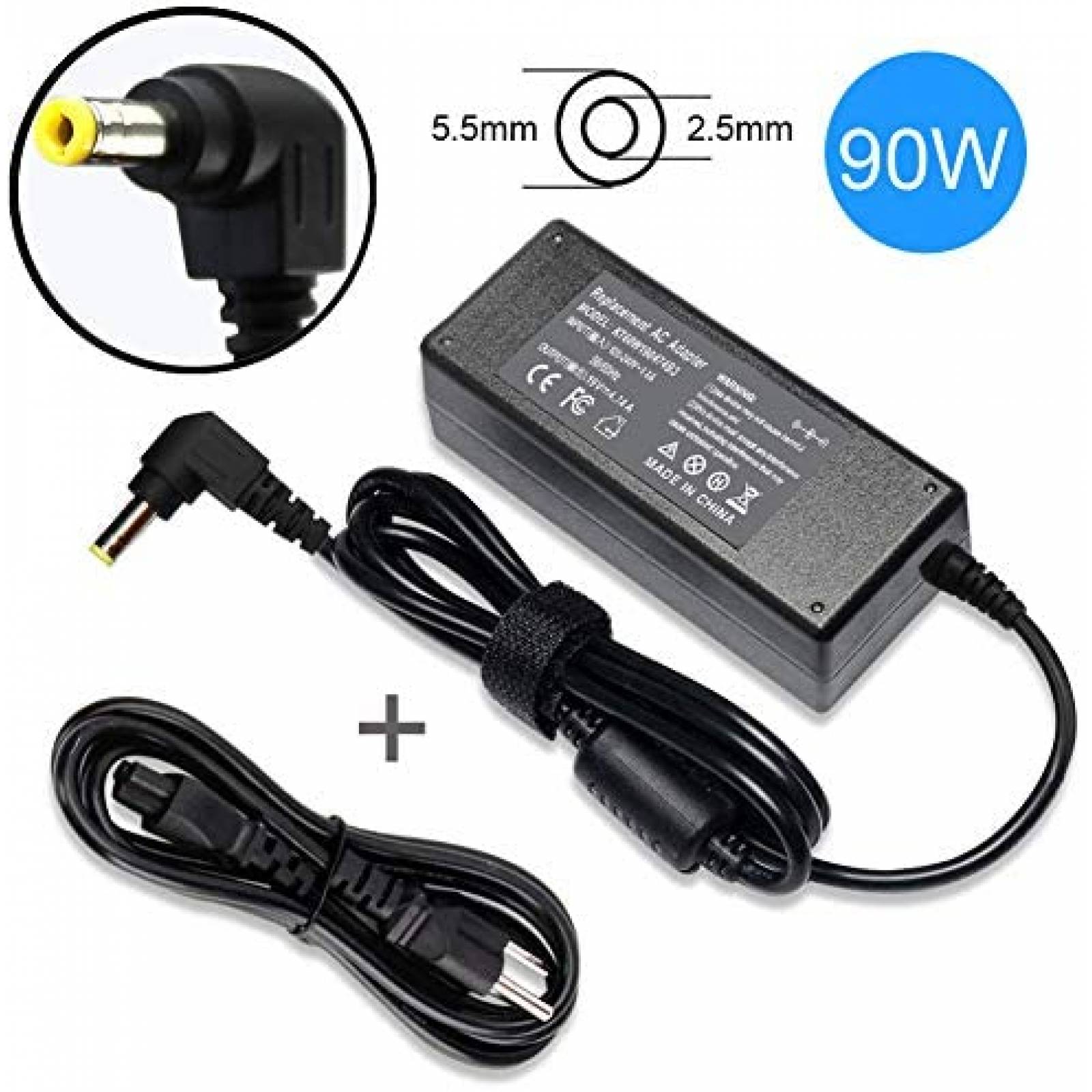 Cargador Universal Gomarty para Laptop Asus 240V -Negro