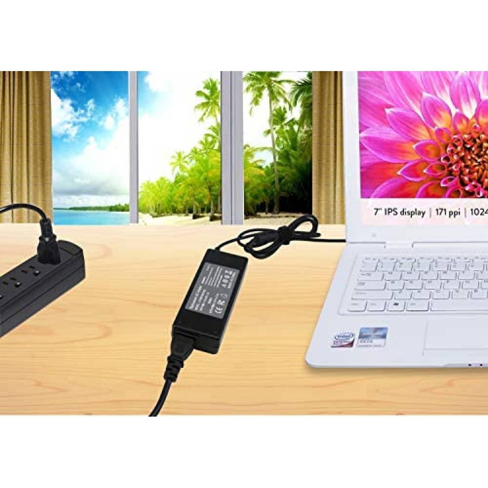 Cargador Universal Gomarty para Laptop Asus 240V -Negro