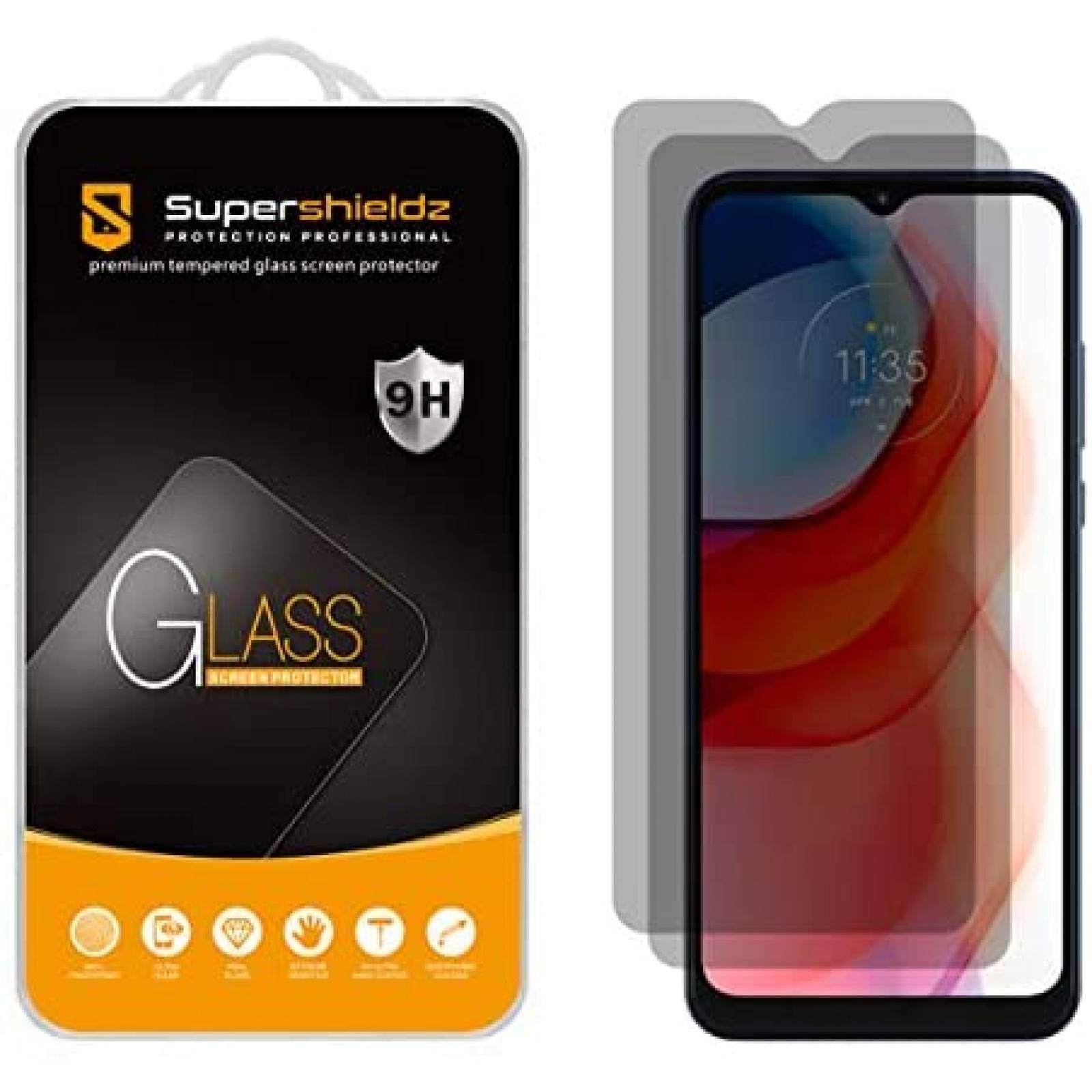 Protector de pantalla Supershieldz para Motorola Moto G Play