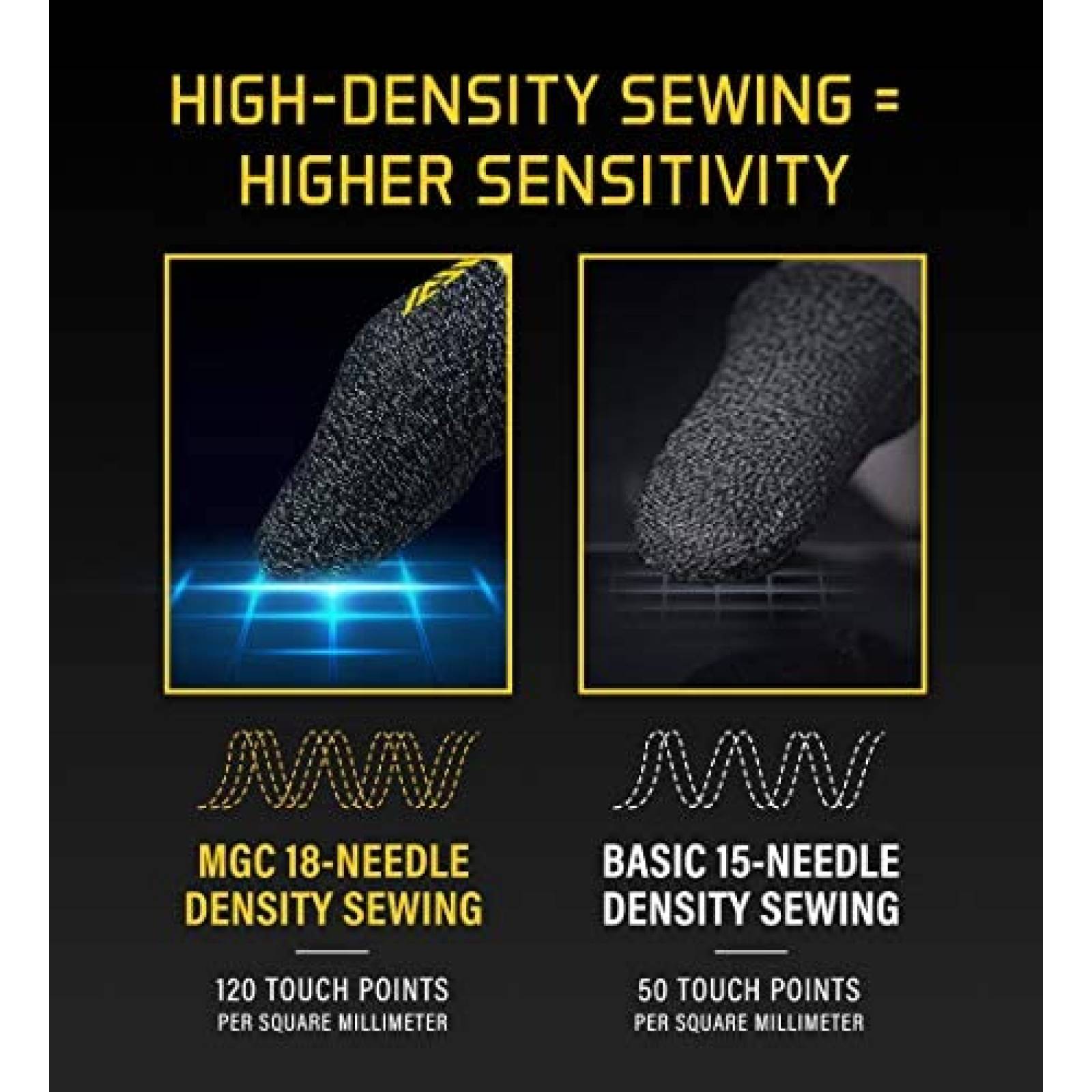 Funda de dedo MOBILEGAMINGCORPS MGC ClawSocks para juegos