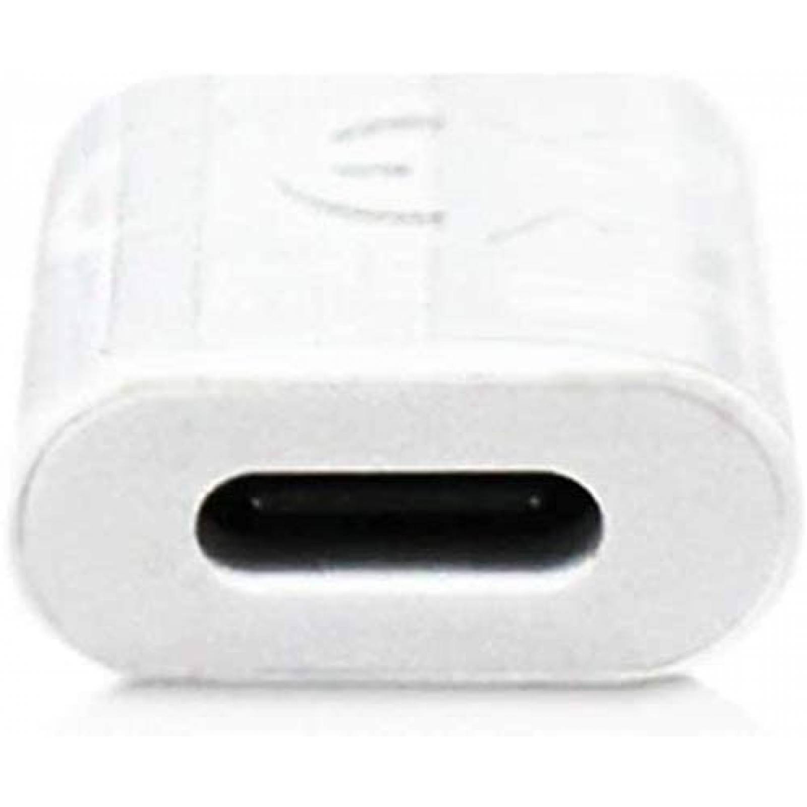 Cargador LG G8X ThinQ Magnetico Adaptador Dual -Blanco