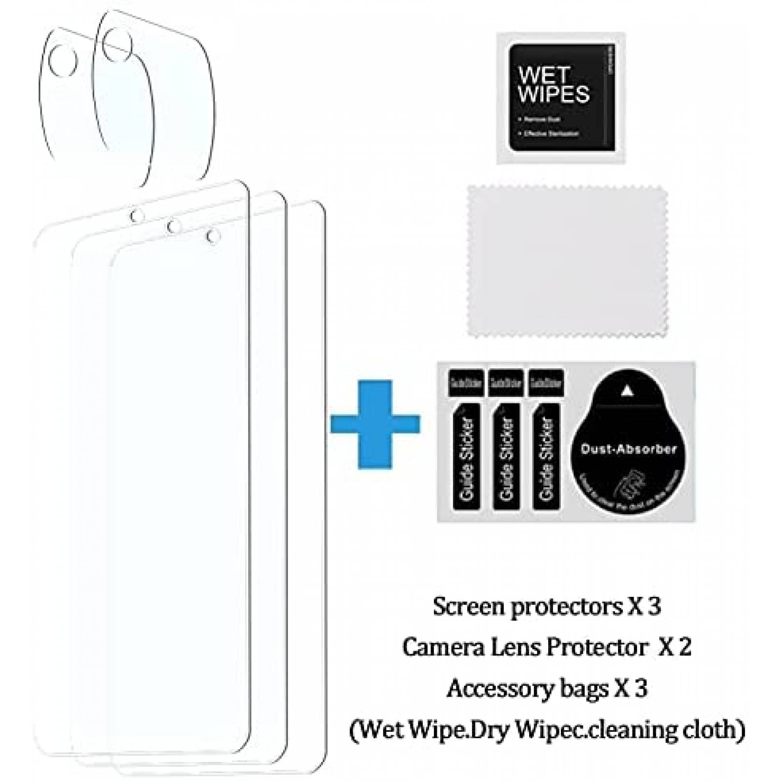 Protector de Pantalla/Lente KELOLIN para Xiaomi Poco X3 3+2