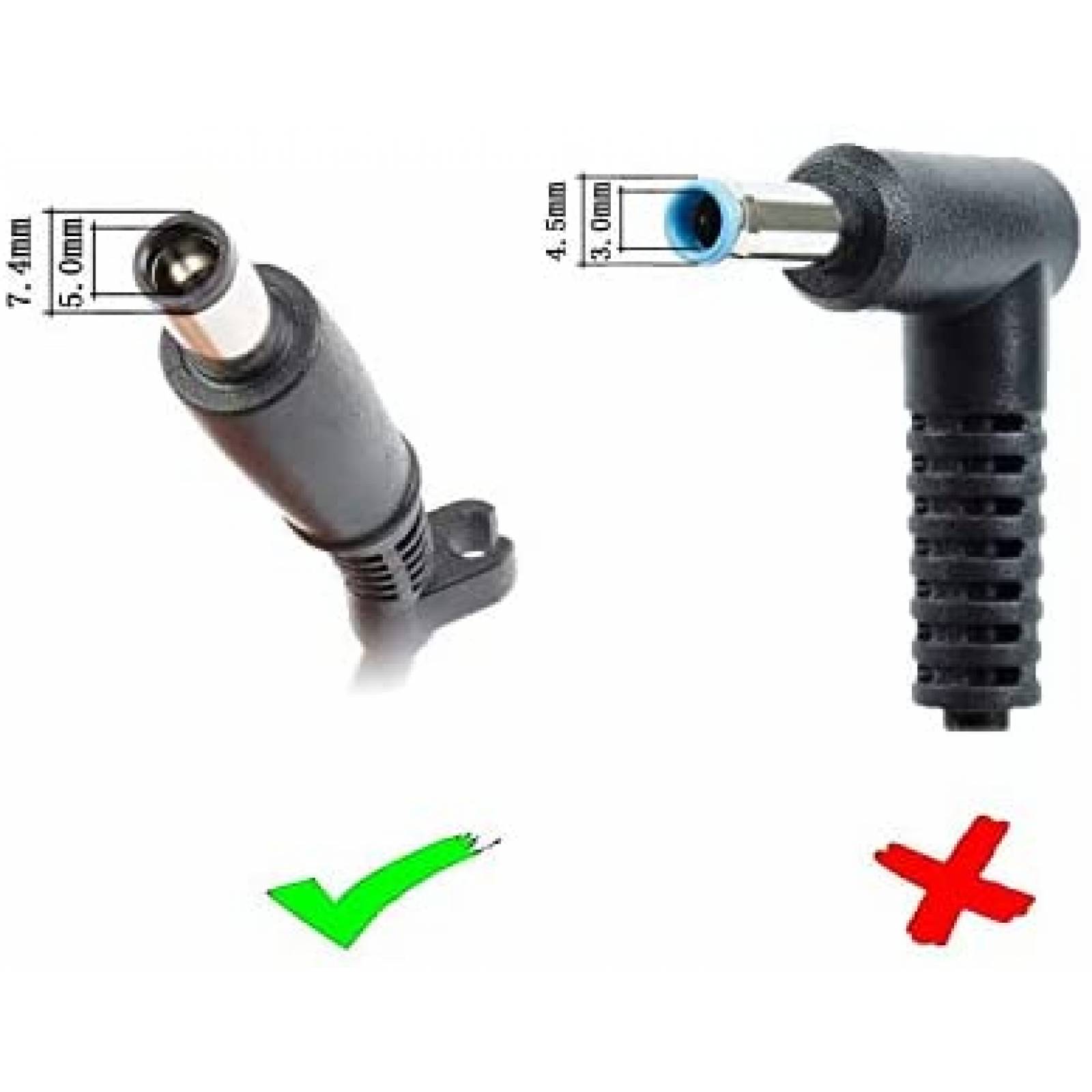 Cargador laptop DTK DL-65W 19.5V 3.34A 65W AC -Negro