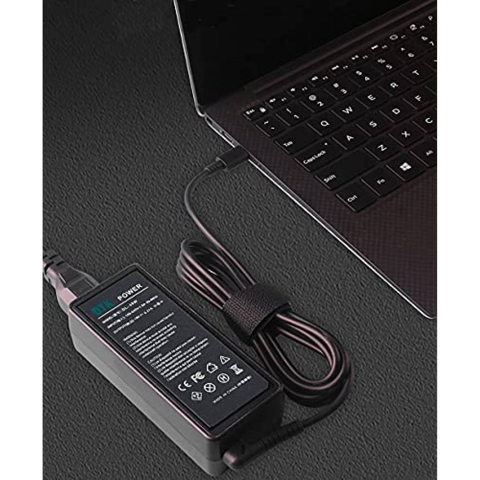 Cargador laptop DTK DL-65W 19.5V 3.34A 65W AC -Negro