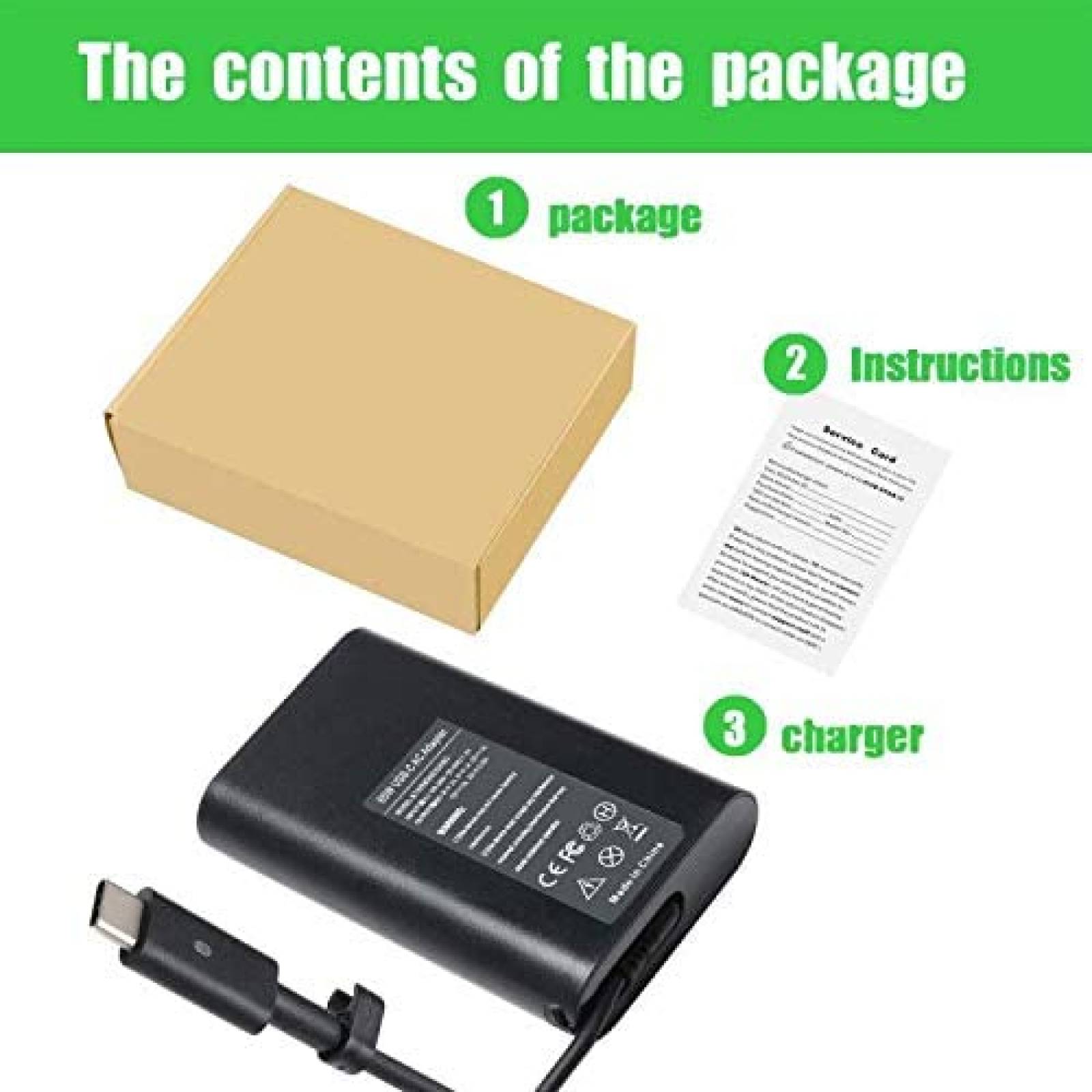 Cargador Laptop Feppery KT60W200325B3 65W Dell Compatible