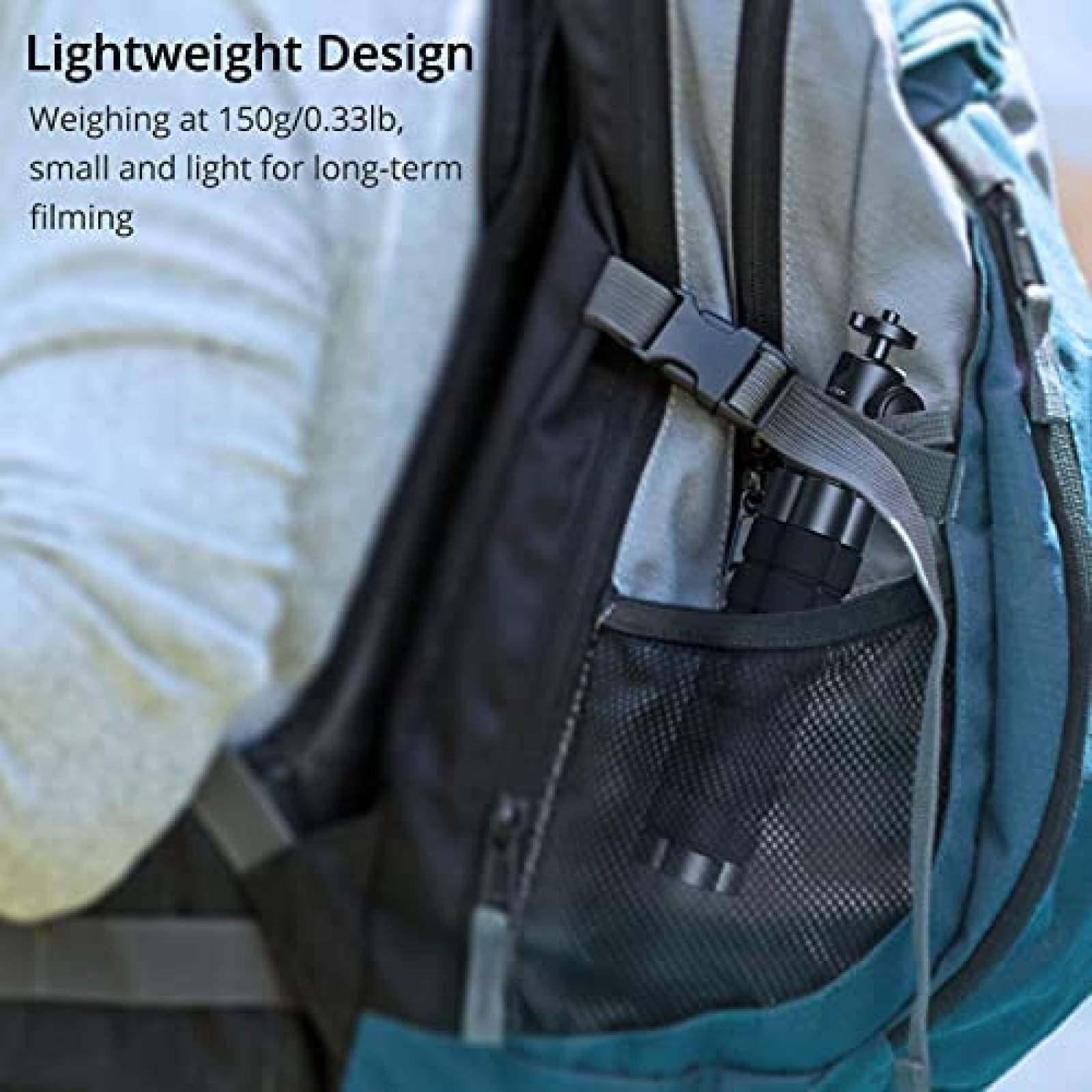 Tripie con Control ATUMTEK de 9.4'' para Celular -Negro