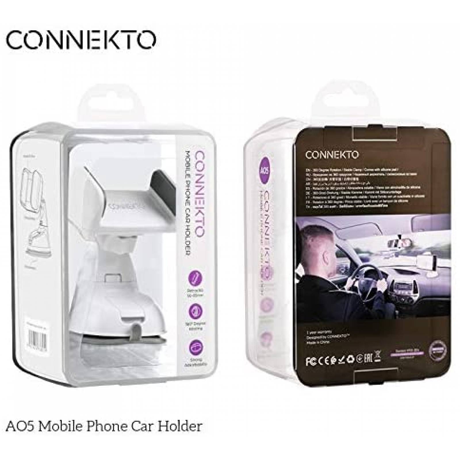 Soporte Smartphone CONNEKTO Universal Compatible Carro
