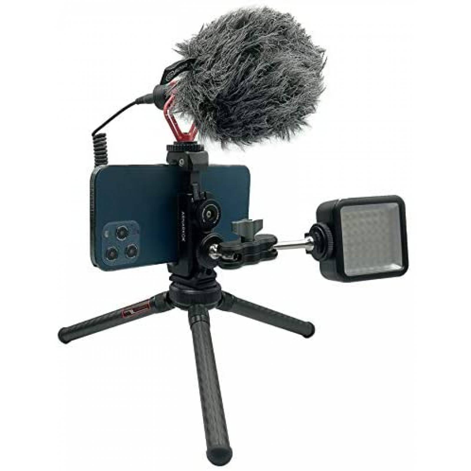 Soporte ARNARKOK Para Tripie Rosca 1/4 Abrazadera Celular