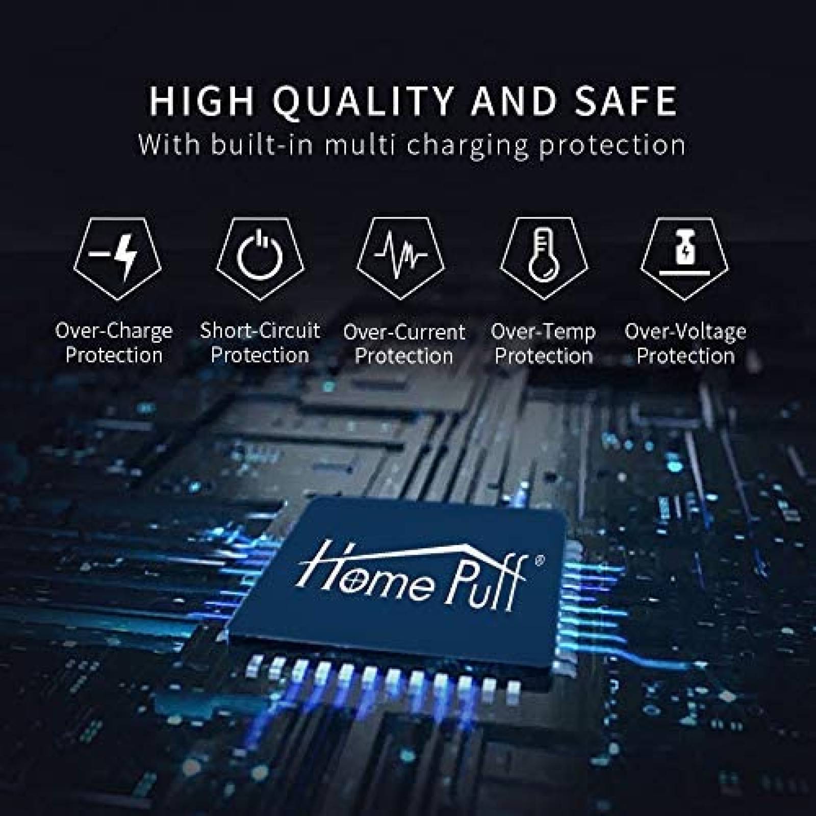 Cargador Laptop HOME PUFF Compatible 45W 240V -Negro