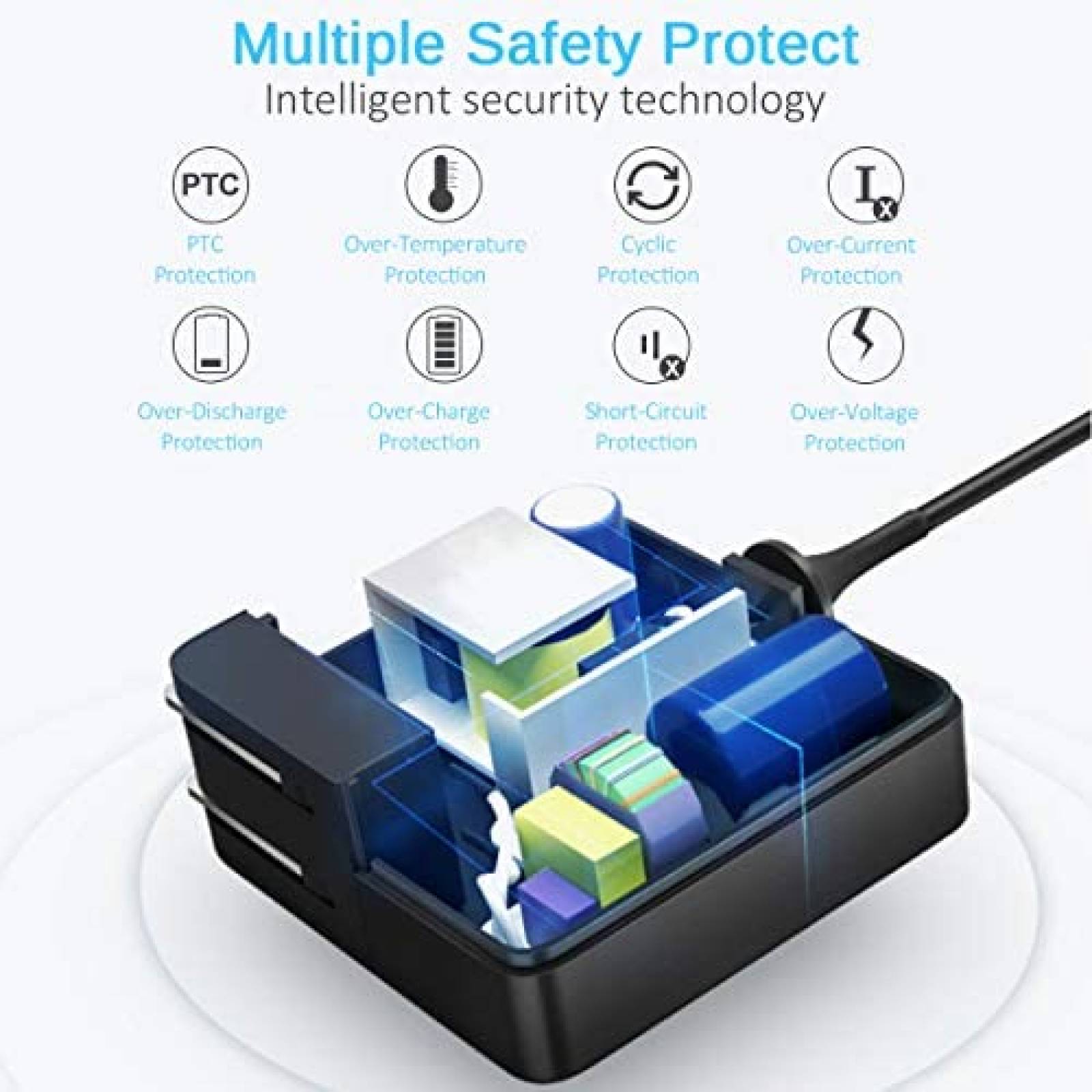 Cargador Universal LQM para Lenovo Ideapad de 45W -Negro