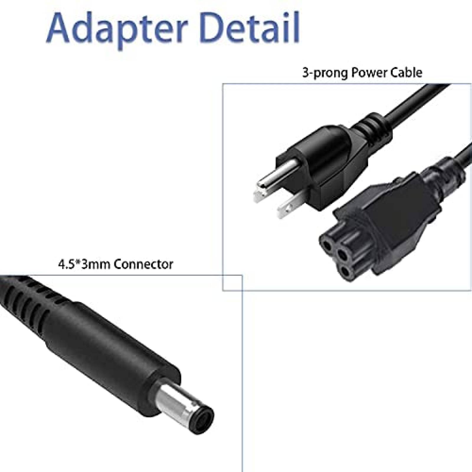 Cargador de ordenador portatil GELINTO para Dell Inspiron