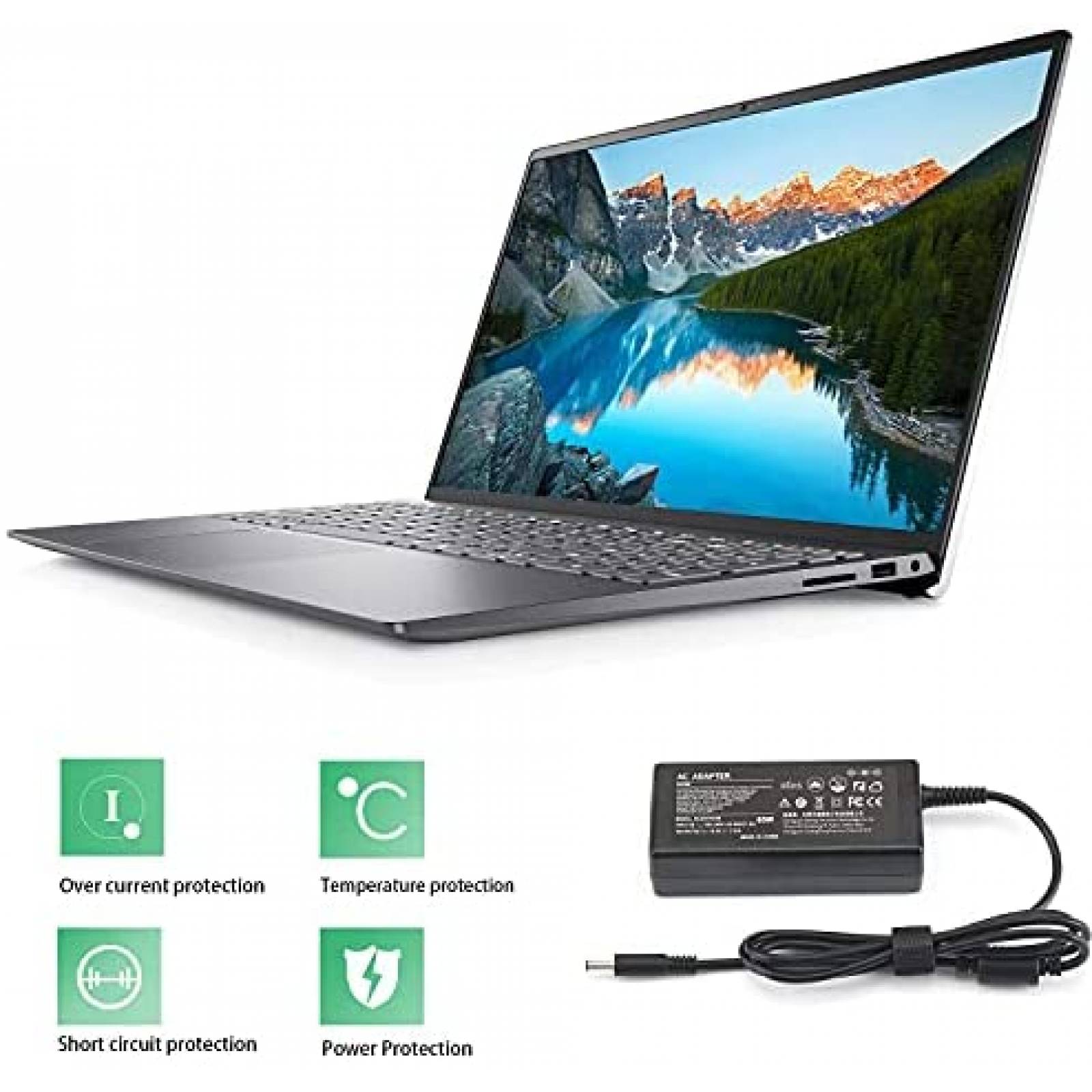 Cargador de ordenador portatil GELINTO para Dell Inspiron