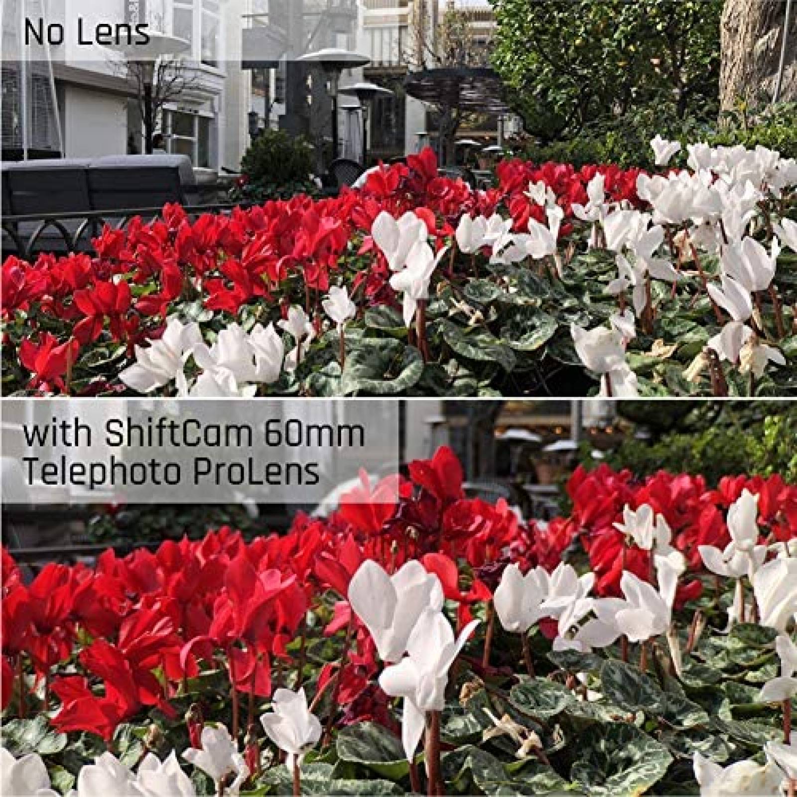 Lente ShiftCam Telephoto 60mm para Celular Zoom 2X -Negro