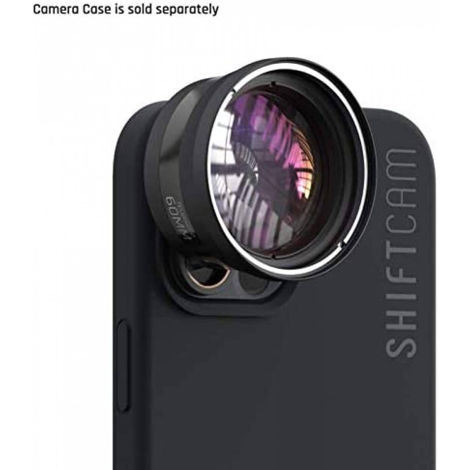 Lente ShiftCam Telephoto 60mm para Celular Zoom 2X -Negro