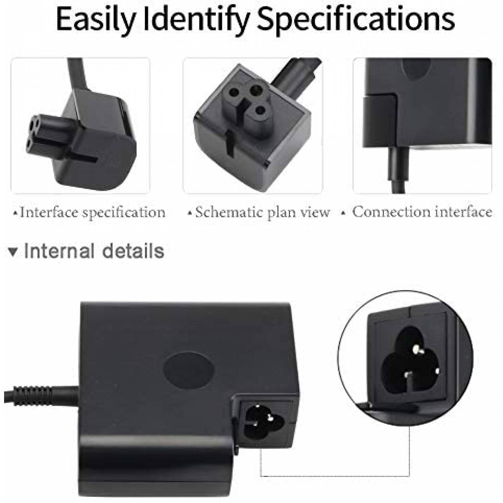 Cargador adaptador de AC BULL-TECH de 65 W para HP USB C