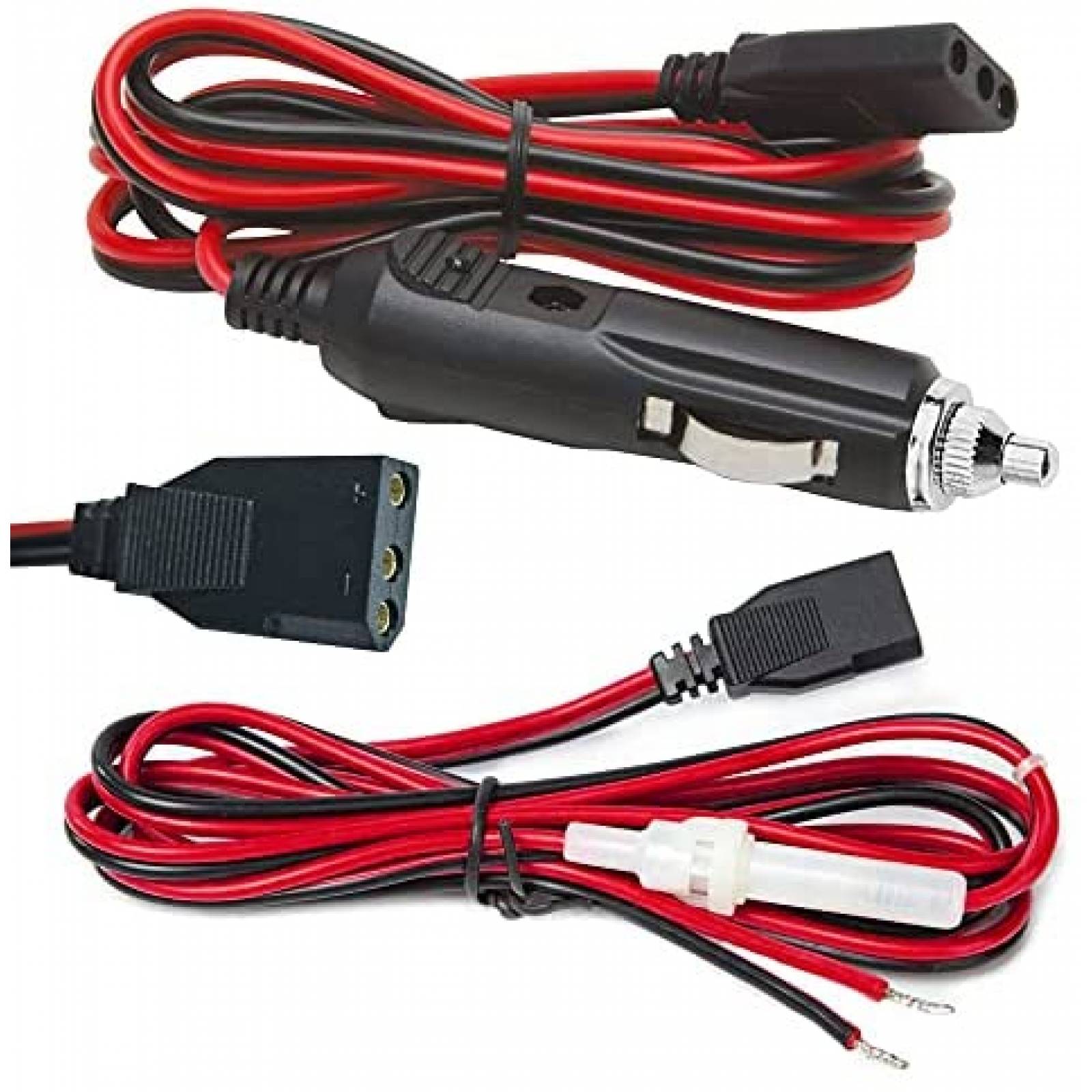 Cargador de Cigarrera para Auto KOQICALL 15 Amp 2 Pzs -Rojo