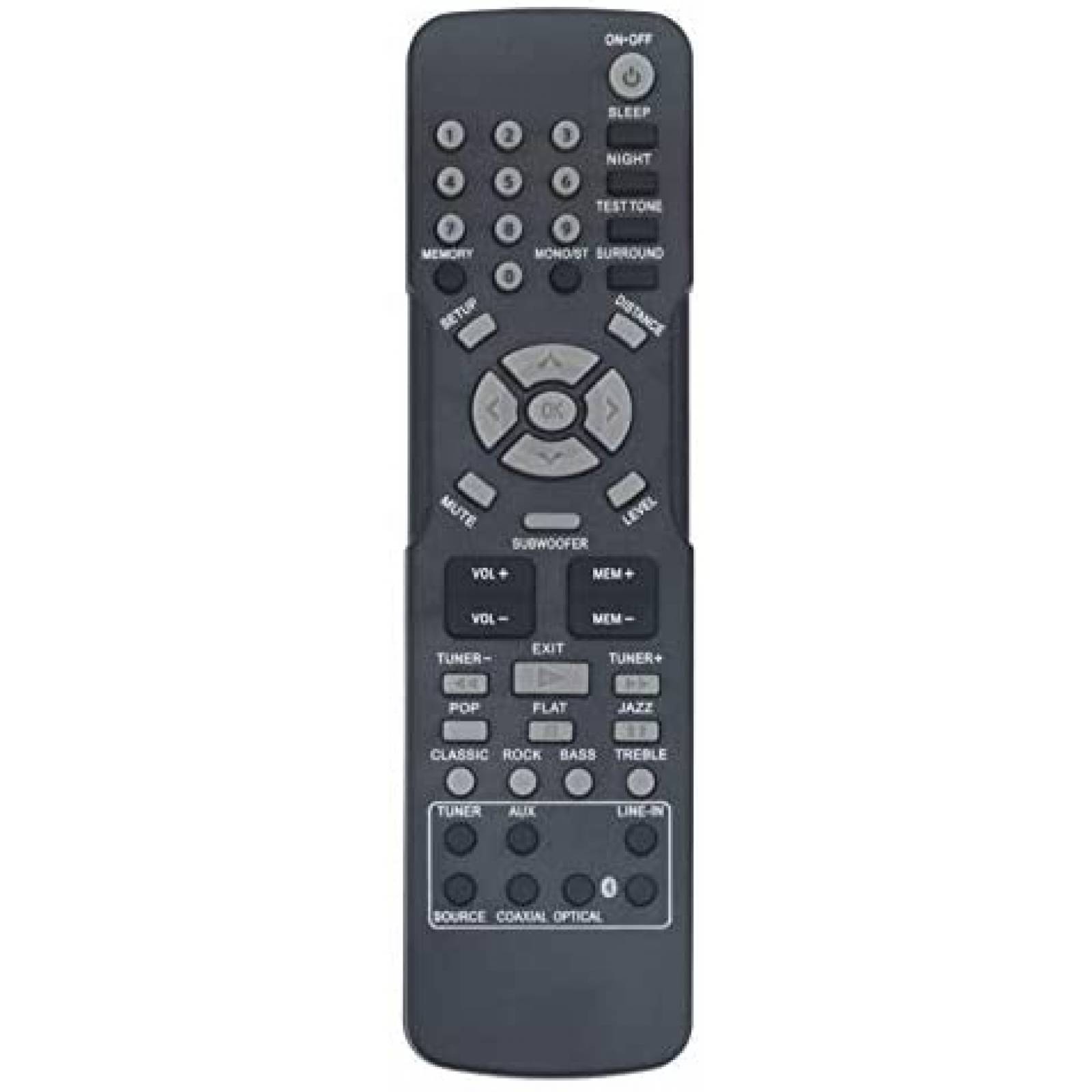 Control Remoto VINABTY para Home Theater RCA -Negro