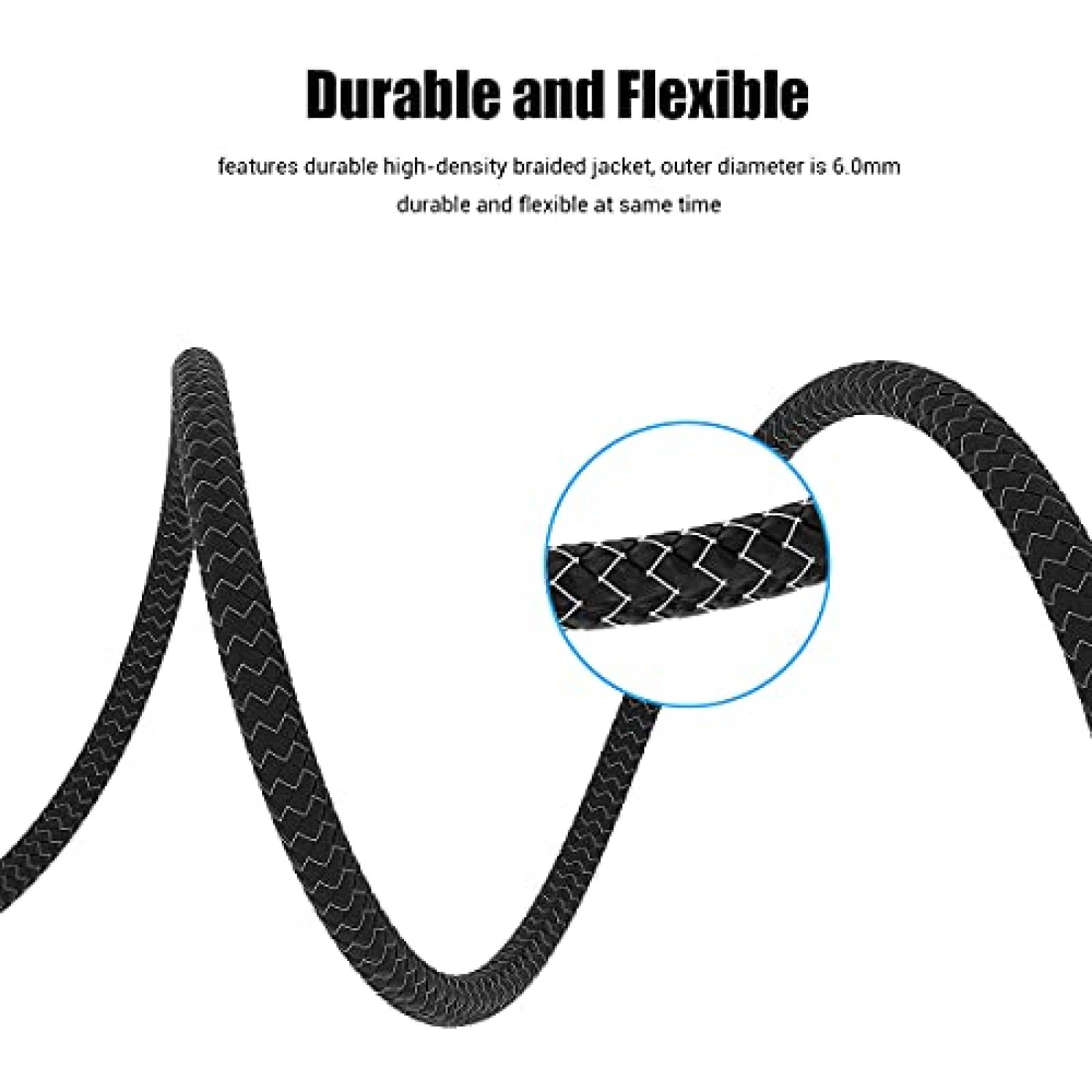 Cable VANAUX Toslink a Mini Toslink de 90 6.5ft -Negro