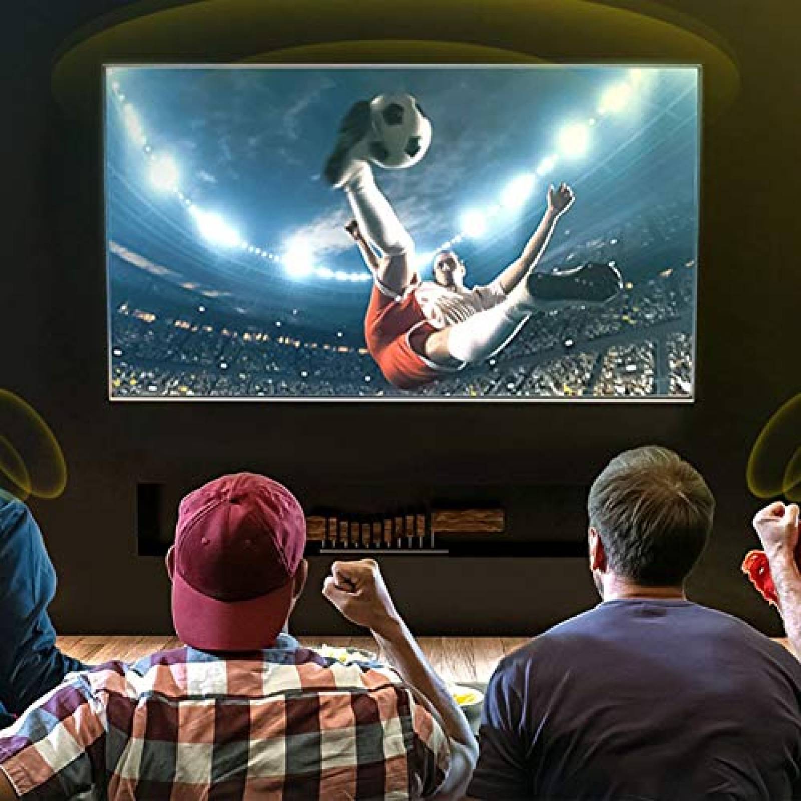 Cable de fibra optica Bangun 8ft a 90 delgado -Negro