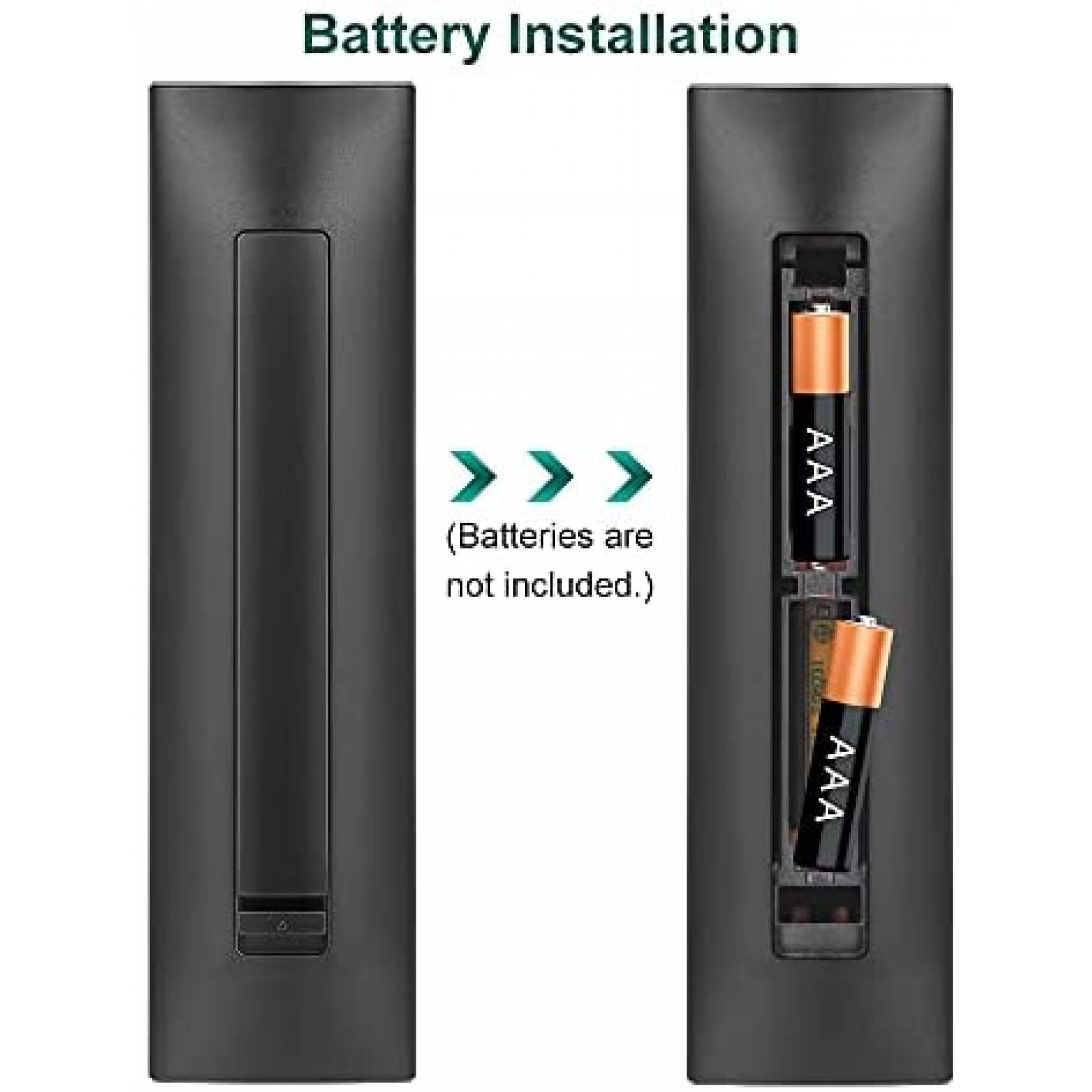 Control Remoto Semote XRT140 para Televisor Vizio -Negro