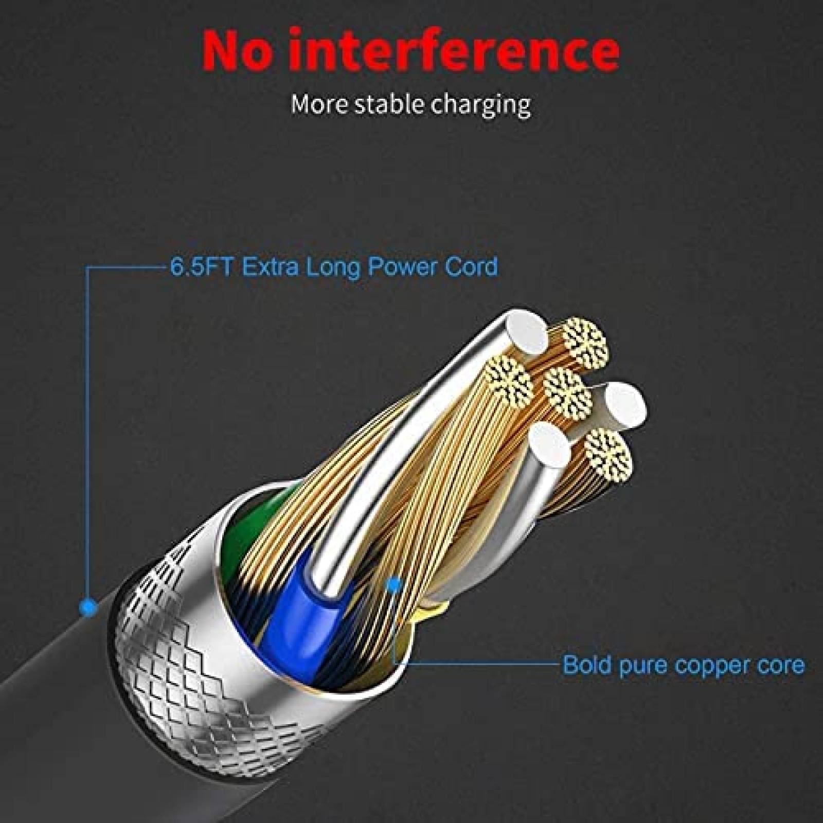 Cargador MEROM 6 V Compatible Con Golds Gym Power Spin-Negro