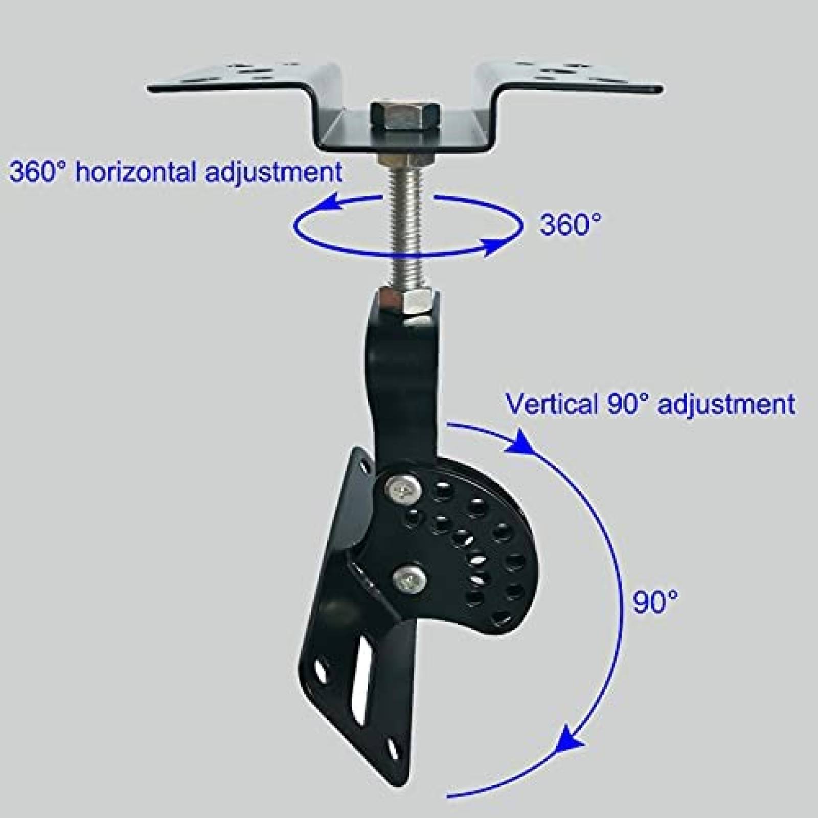 Soporte para Bocinas Howonder SPS-506D de 90 2 Pzs -Negro