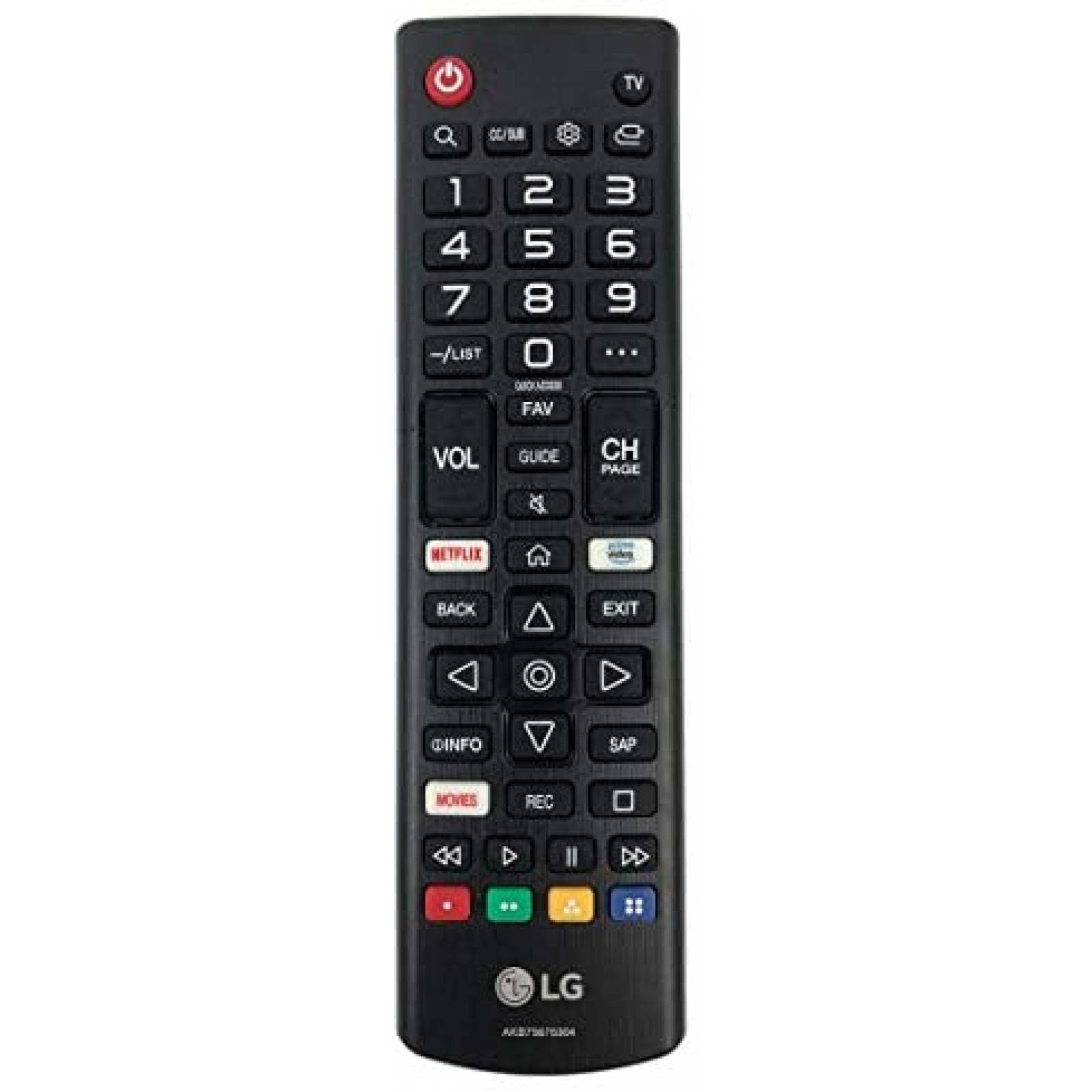Control Remoto OEM para Control de LG Smart TV -Negro