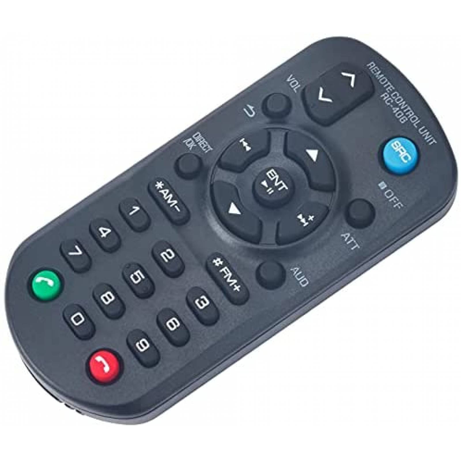 Control para receptor de cd Kenwood ZdalaMit RC-406 -Negro