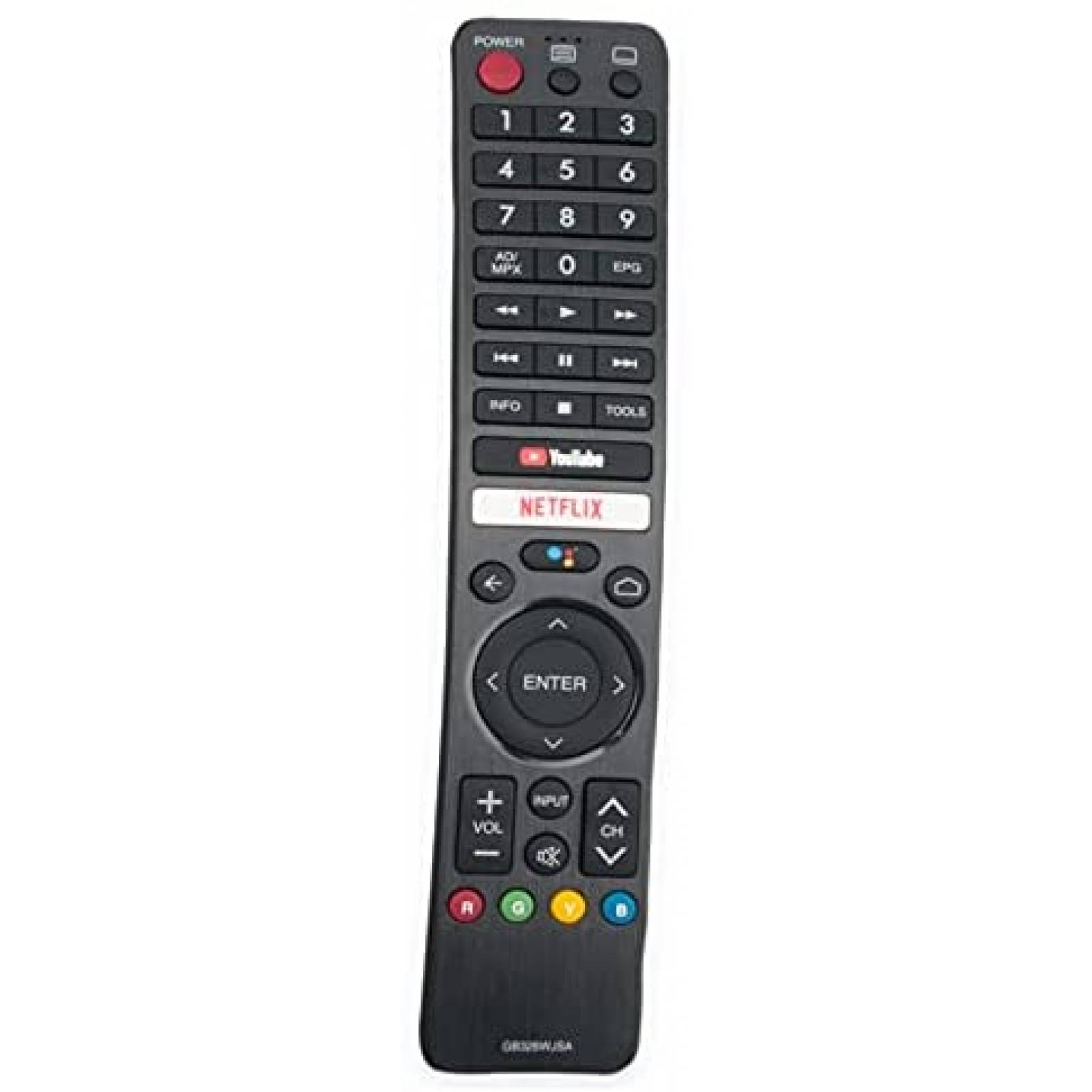 Control Remoto AIDITIYMI para TV Sharp AQUOS -Negro