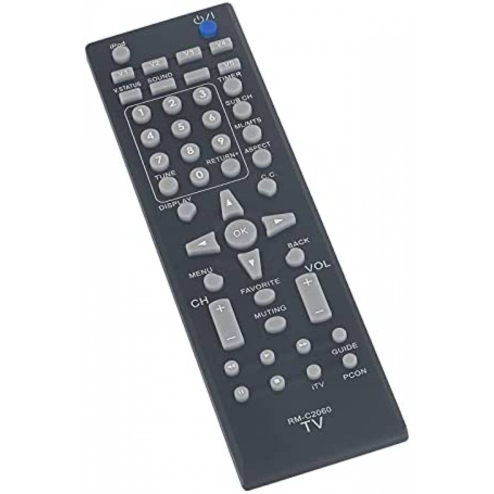 Control television LCD JVC RM-C2060 baterias AAA -Negro